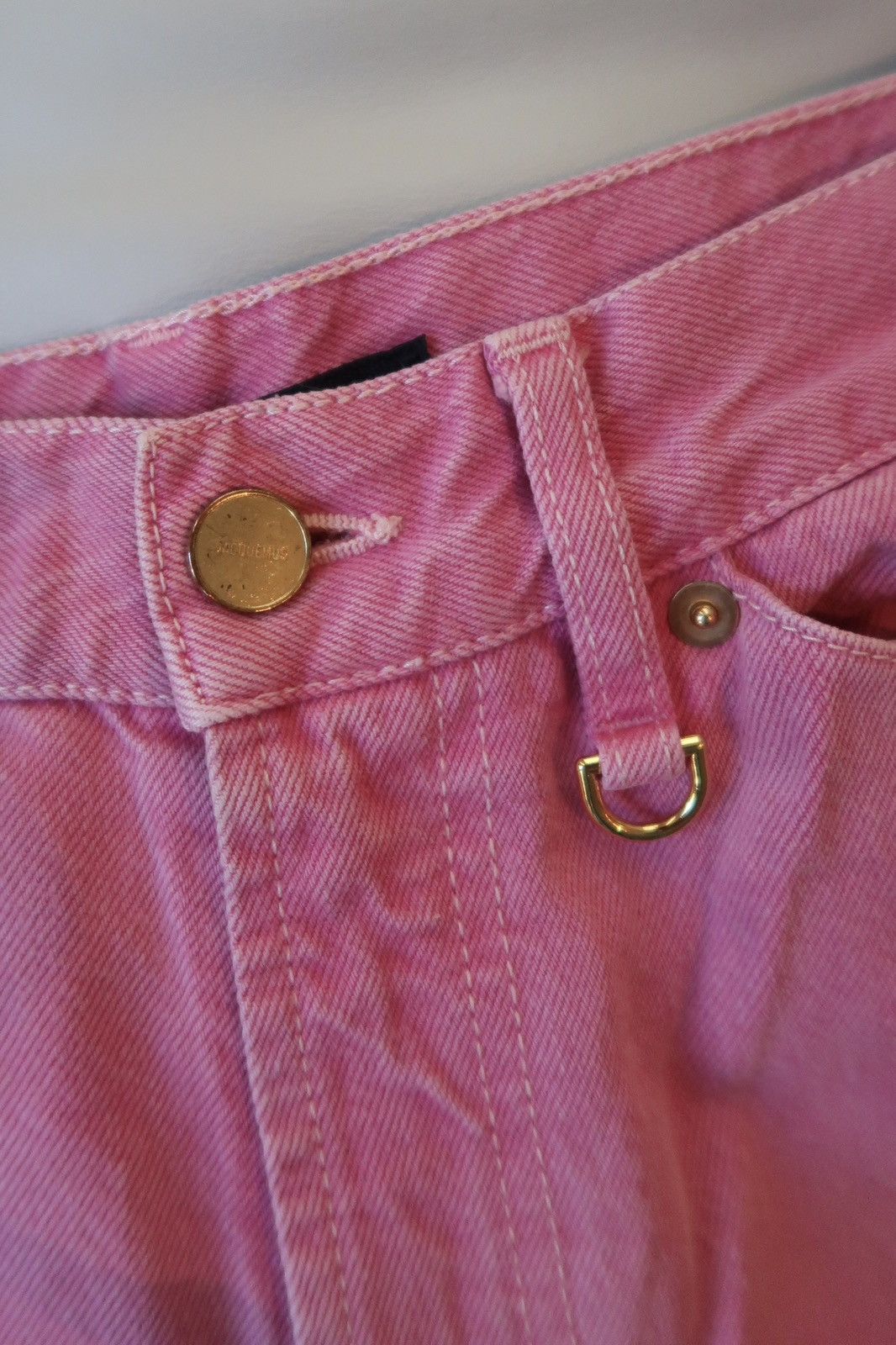 Jacquemus Pink straight jeans Size 24" / US 00 / IT 34 - 3 Thumbnail