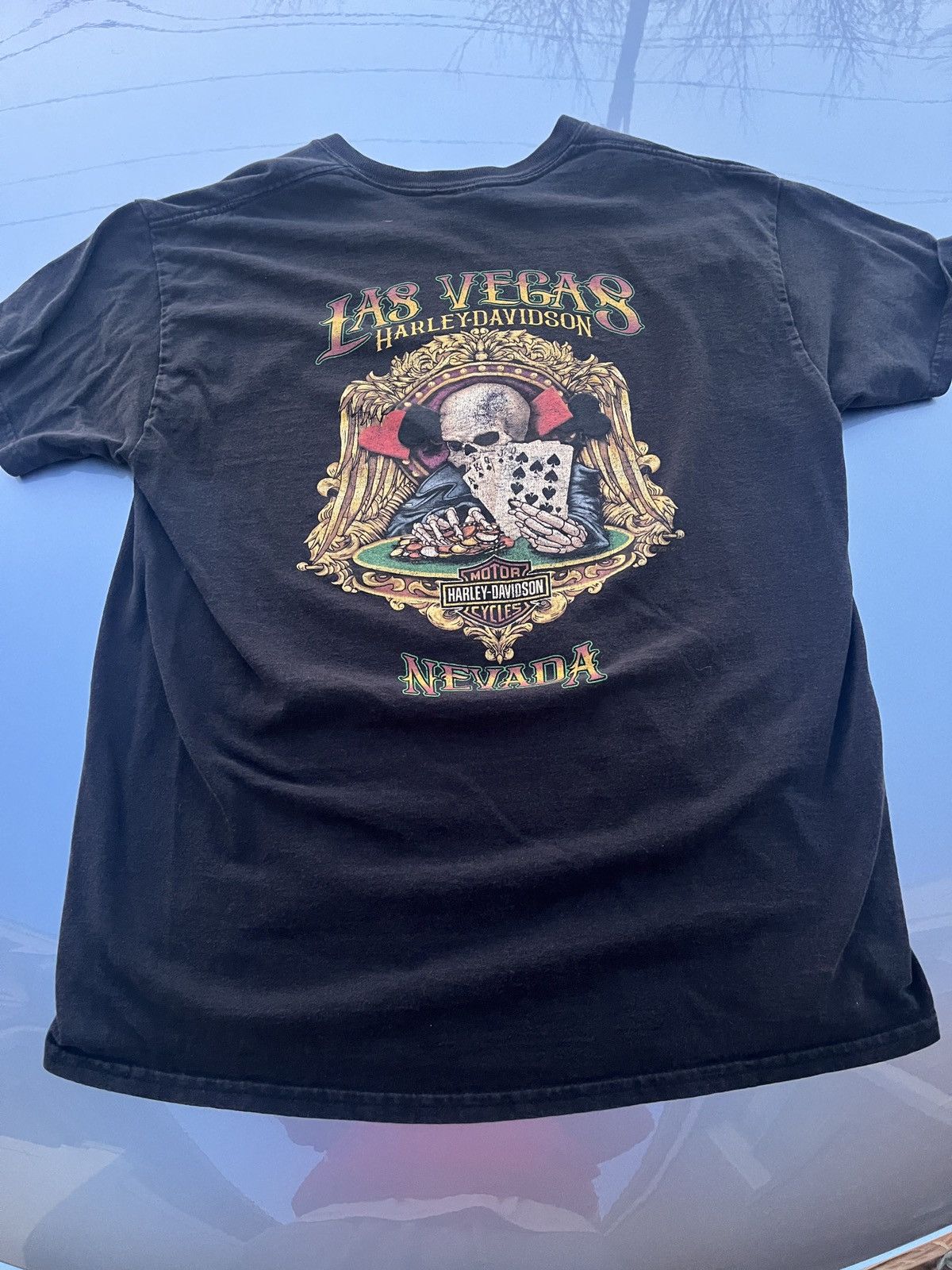 Harley Davidson × Vintage Harley Davidson Graphic Tee Size US L / EU 52-54 / 3 - 2 Thumbnail