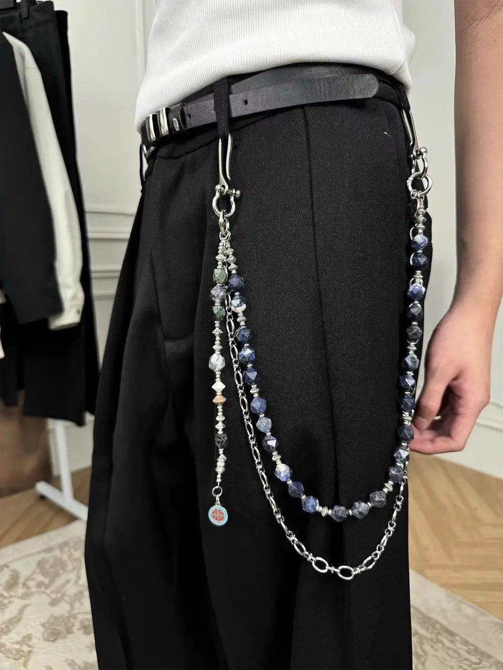 Jewelry 2 Layer Waist Punk Wallet Chain Size ONE SIZE - 1 Thumbnail
