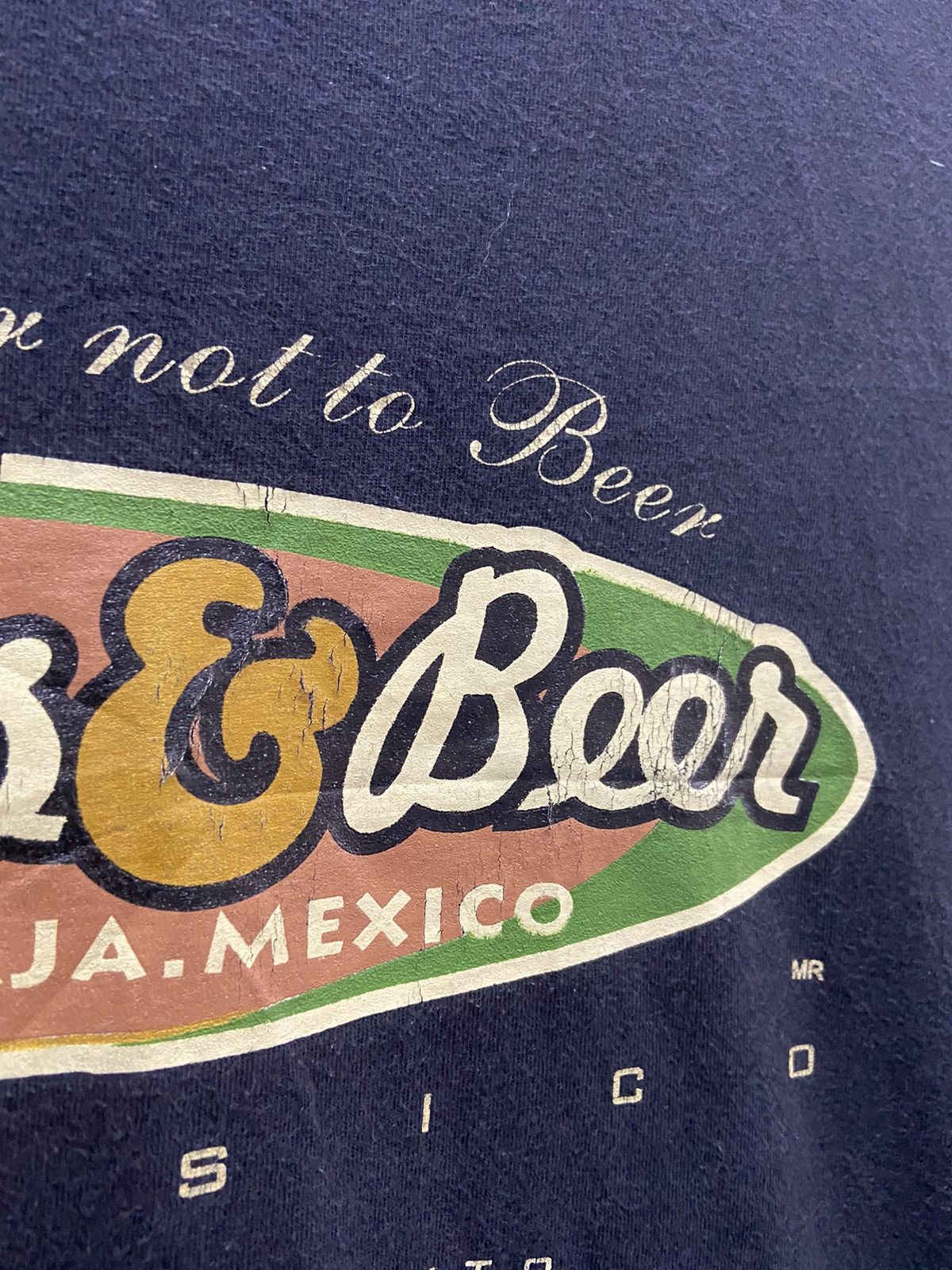 Vintage VINTAGE PAPA & BEERS BAJA MEXICO TEE SHIRT Size US XL / EU 56 / 4 - 5 Thumbnail