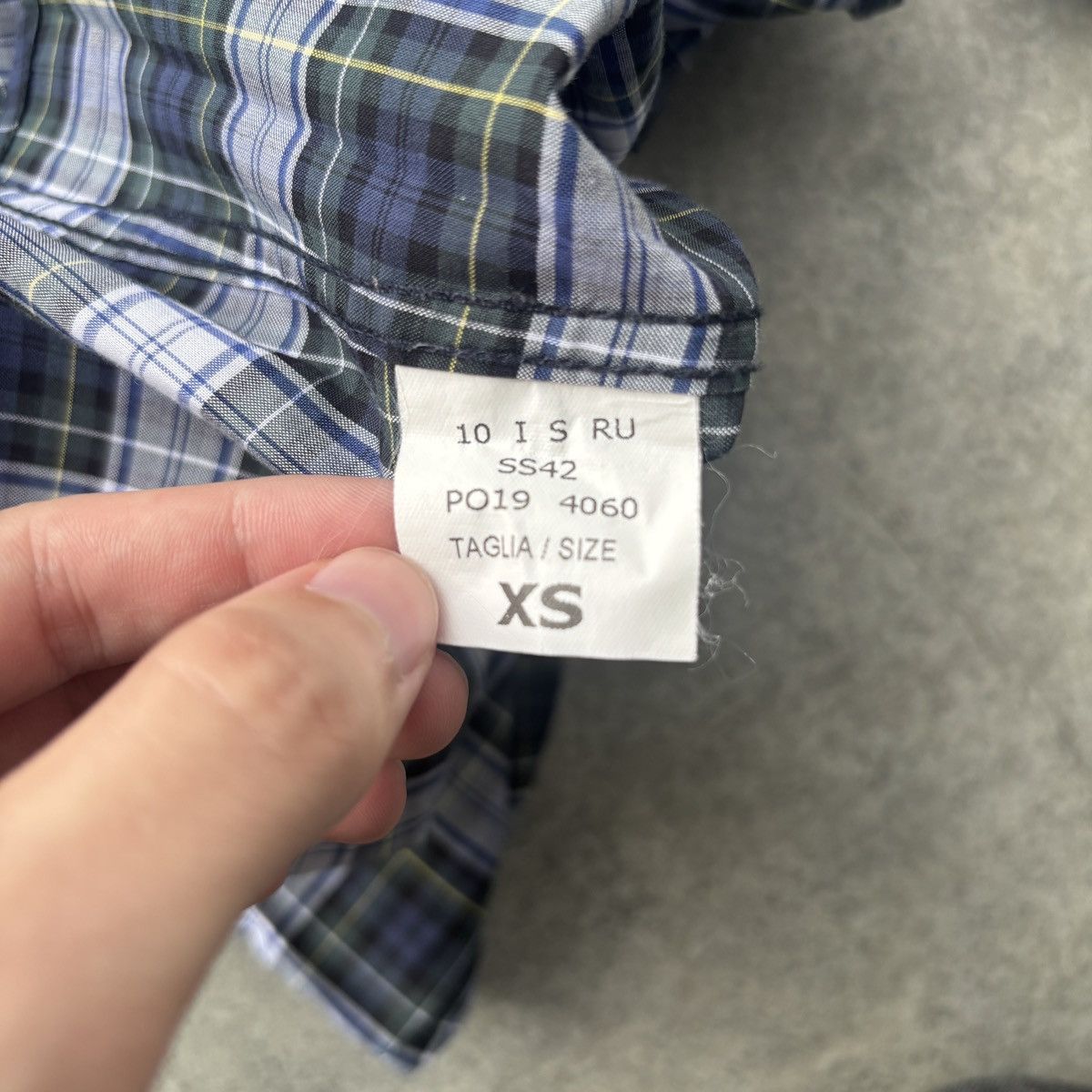 Raf by Raf Simons Raf Simons tartan button up Size US XS / EU 42 / 0 - 3 Thumbnail
