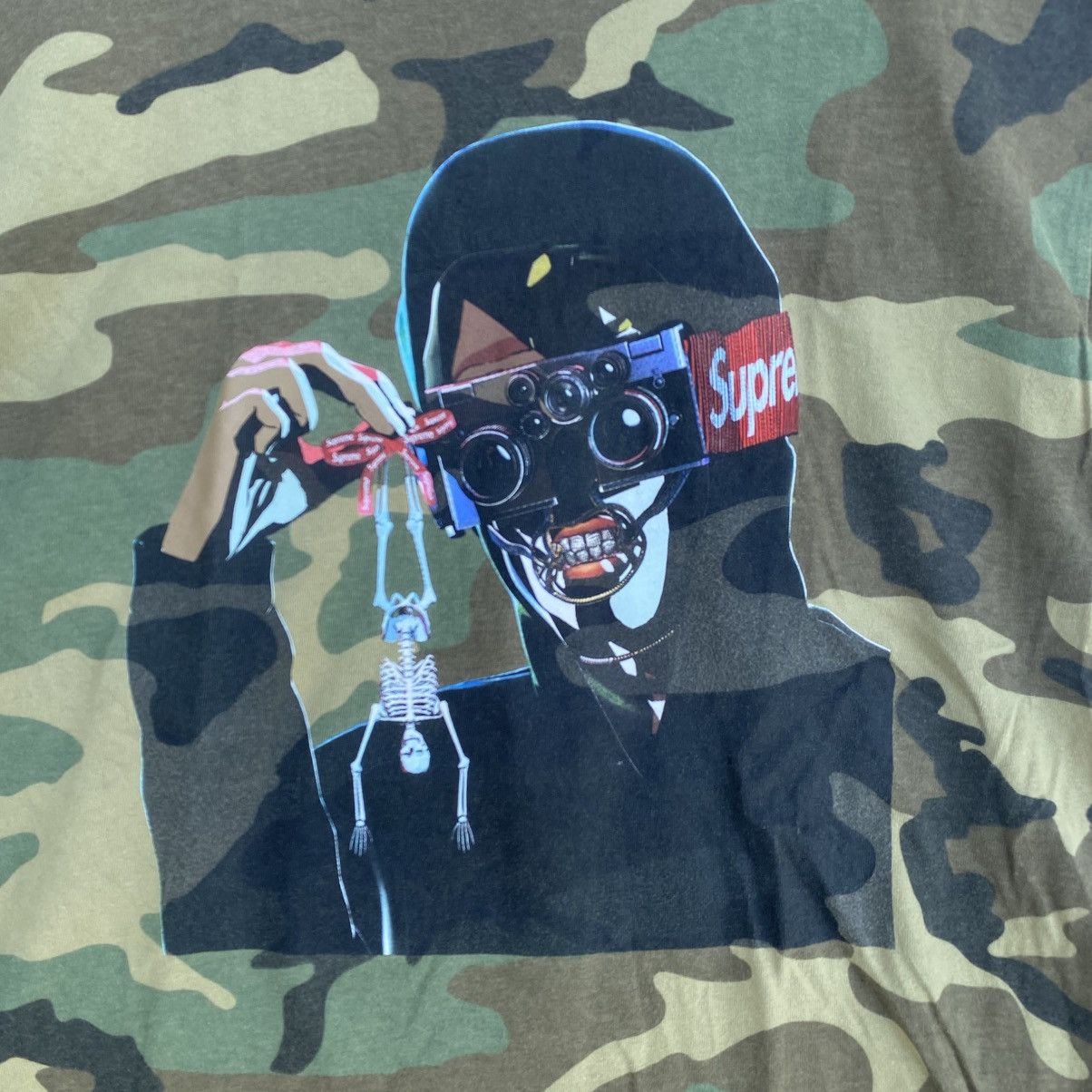 Supreme Vintage Supreme camo Creeper Tee Size US L / EU 52-54 / 3 - 4 Thumbnail