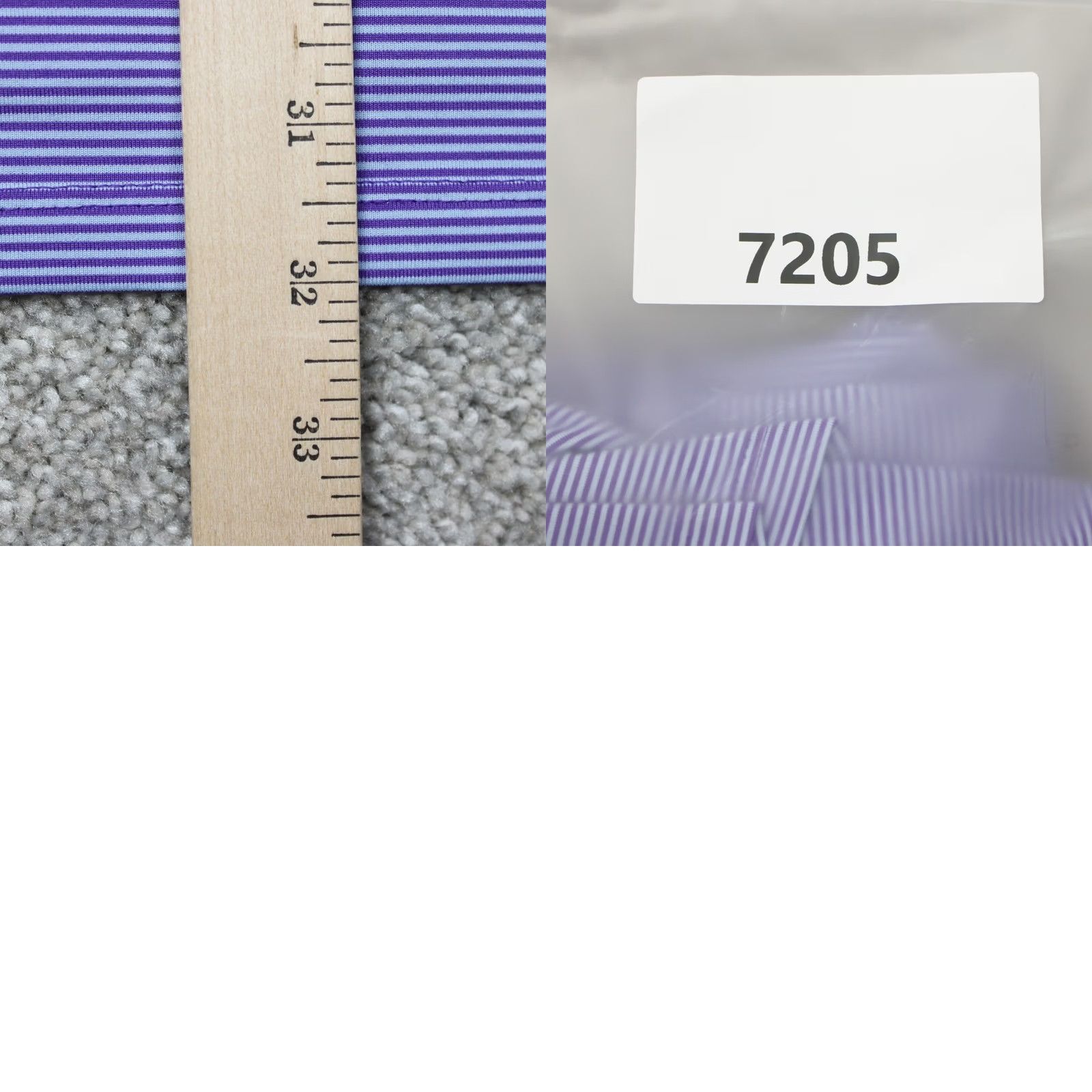 Vintage Greyson Polo Shirt Mens Large Purple Striped Golf Polyester Stretch Short Sleeve Size US L / EU 52-54 / 3 - 9 Thumbnail