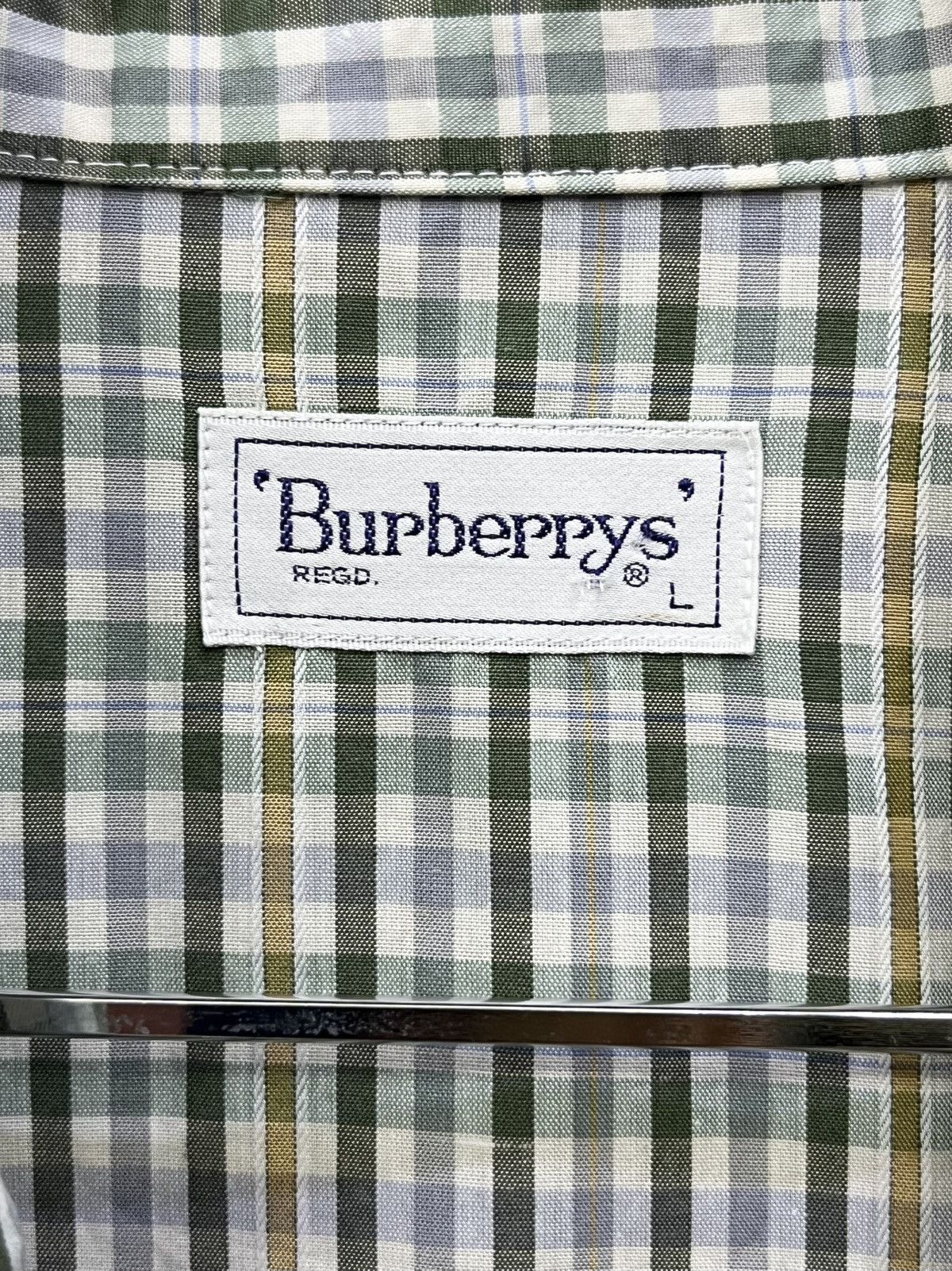 Burberry Ultra Rare Vintage Burberrys Green Check Pajama Set L Size US L / EU 52-54 / 3 - 12 Thumbnail