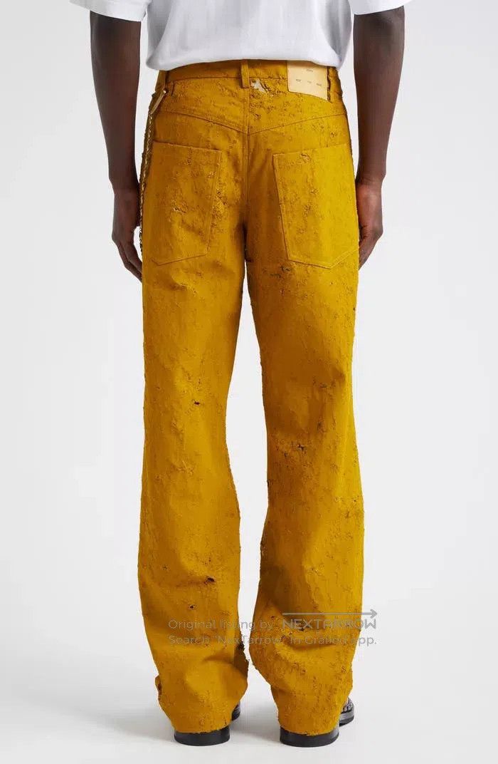 Song For The Mute Song For The Mute Yellow Bullet Hole Work Pants Size US 34 / EU 50 - 9 Thumbnail