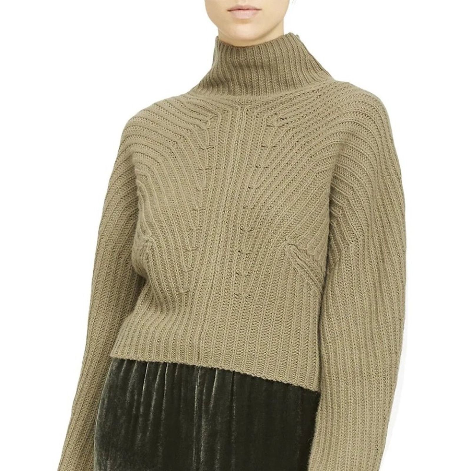 Theory Sculpted Wool-Cashmere Sweater from Theory Size M / US 6-8 / IT 42-44 - 4 Thumbnail