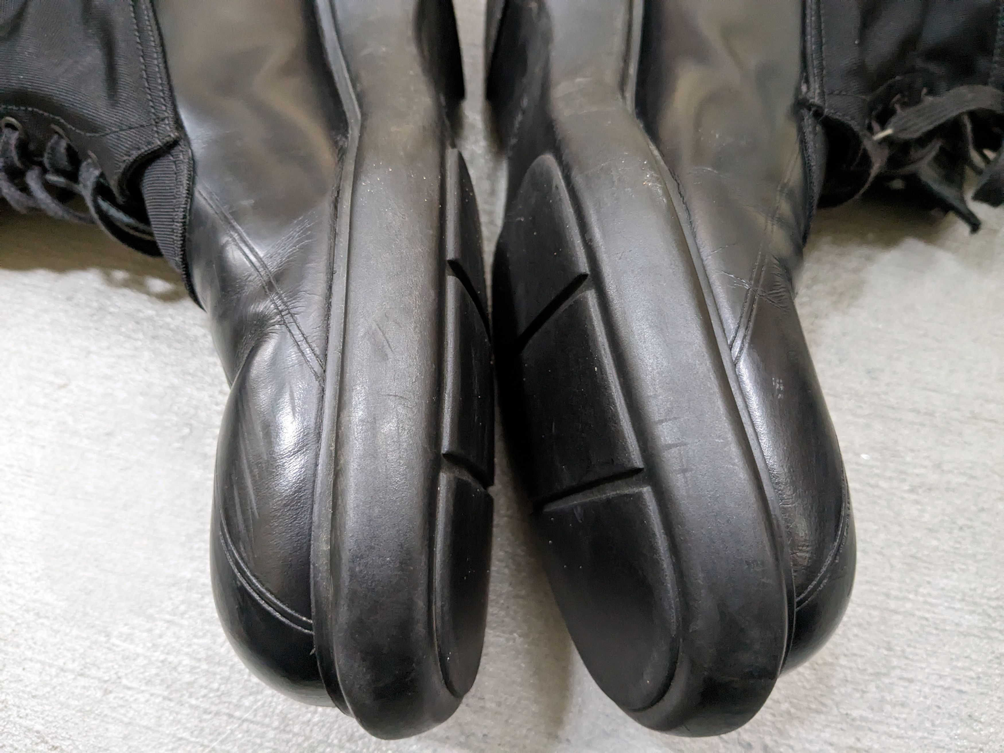 Gucci Gucci Combat Boots Size 10.5 Black Leather Buckle Duck Y2K Size US 10.5 / EU 43-44 - 12 Thumbnail