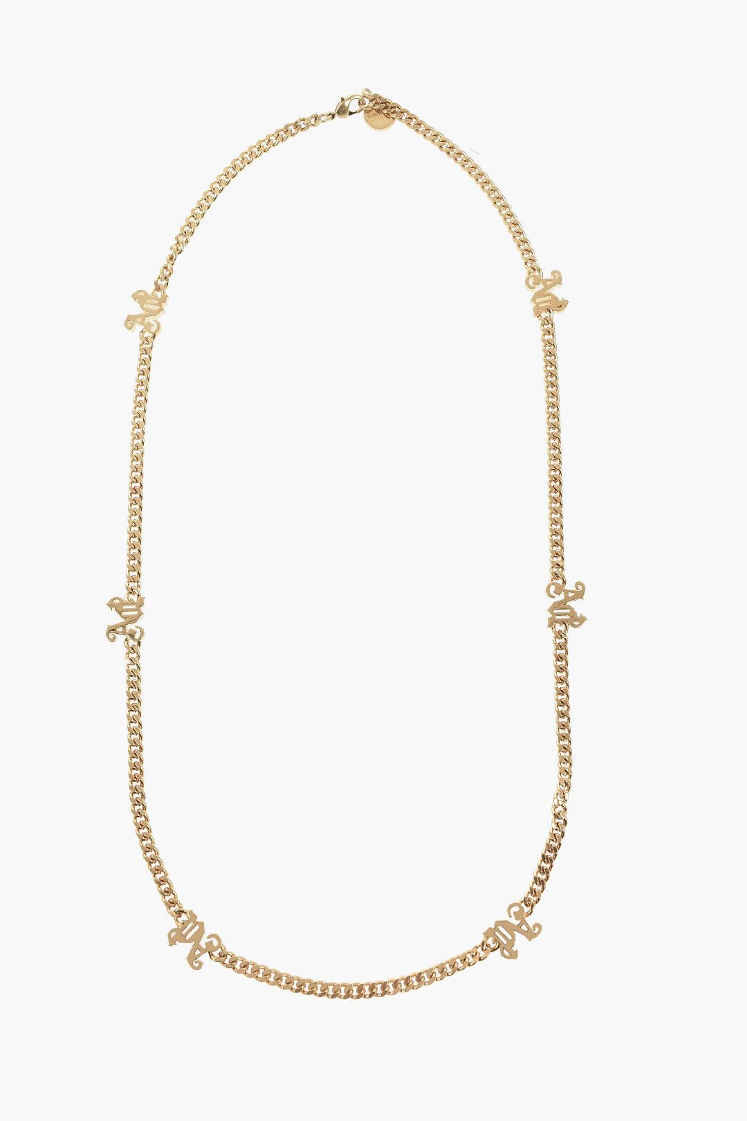Palm Angels Brass Chain Necklace With Monogram Size ONE SIZE - 1 Thumbnail