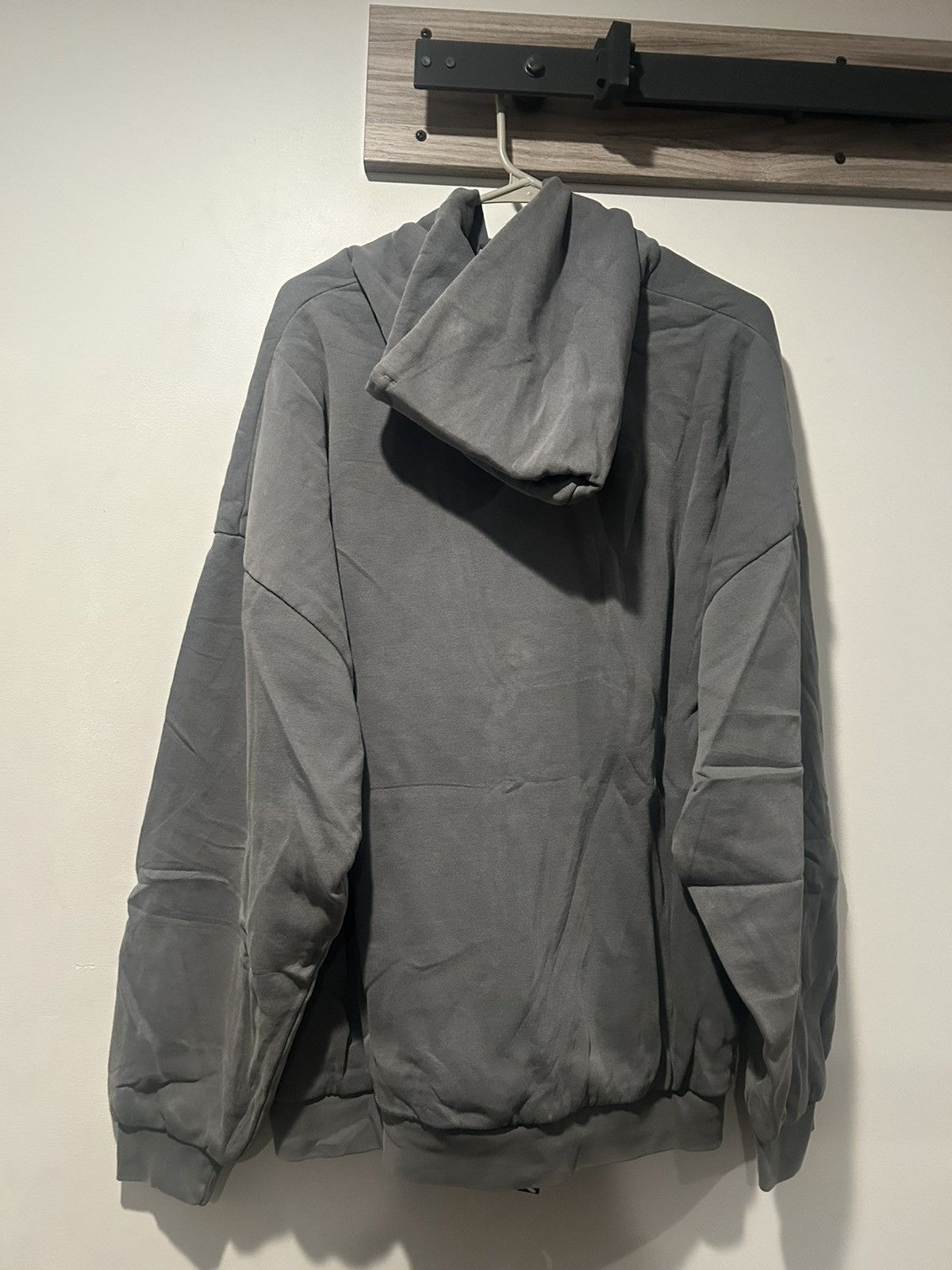 Balenciaga × Gap × Kanye West YZY Gap hoodie Poetic Grey Size US M / EU 48-50 / 2 - 2 Thumbnail
