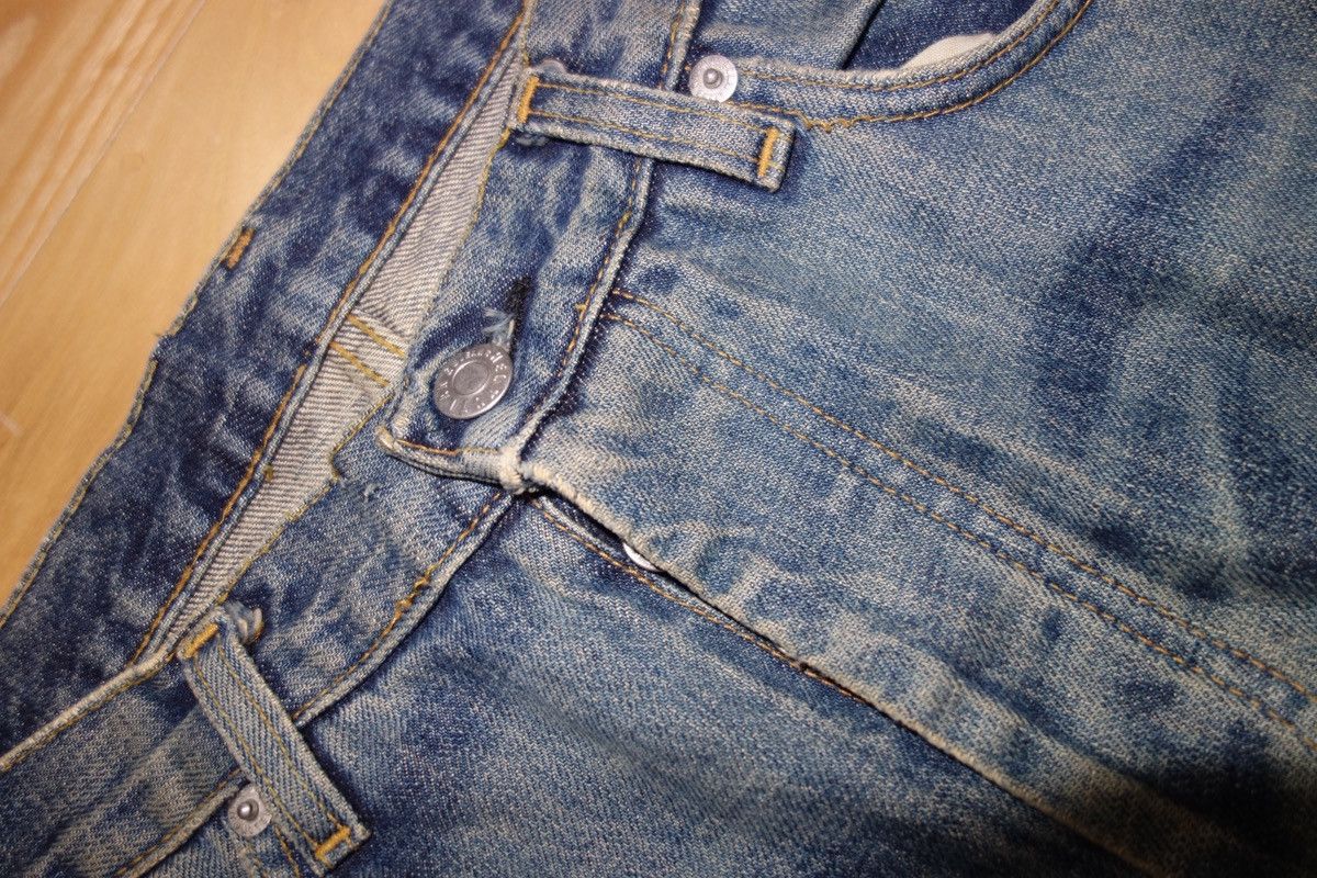 Helmut Lang Helmut Lang 1998 Painted Denim First Edition Size US 29 - 7 Thumbnail