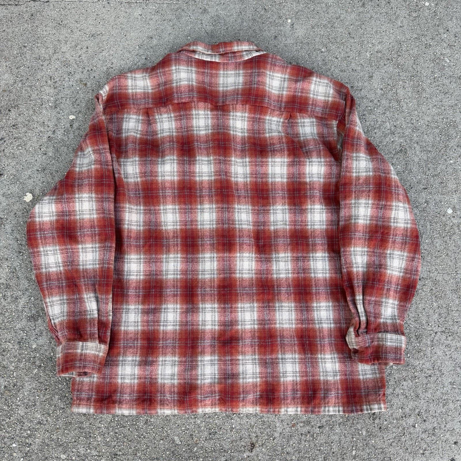 Pendleton Pendleton Plaid Wool Board Shirt Jac Loop Collar Surf 3XL Size US XXL / EU 58 / 5 - 2 Thumbnail