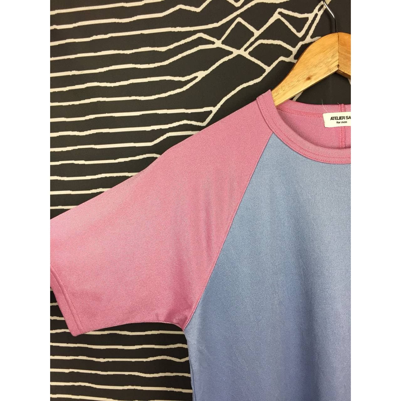 Japanese Brand × Vintage Atelier Sab Men ASM Japanese Brand Raglan Tee Size US S / EU 44-46 / 1 - 4 Thumbnail