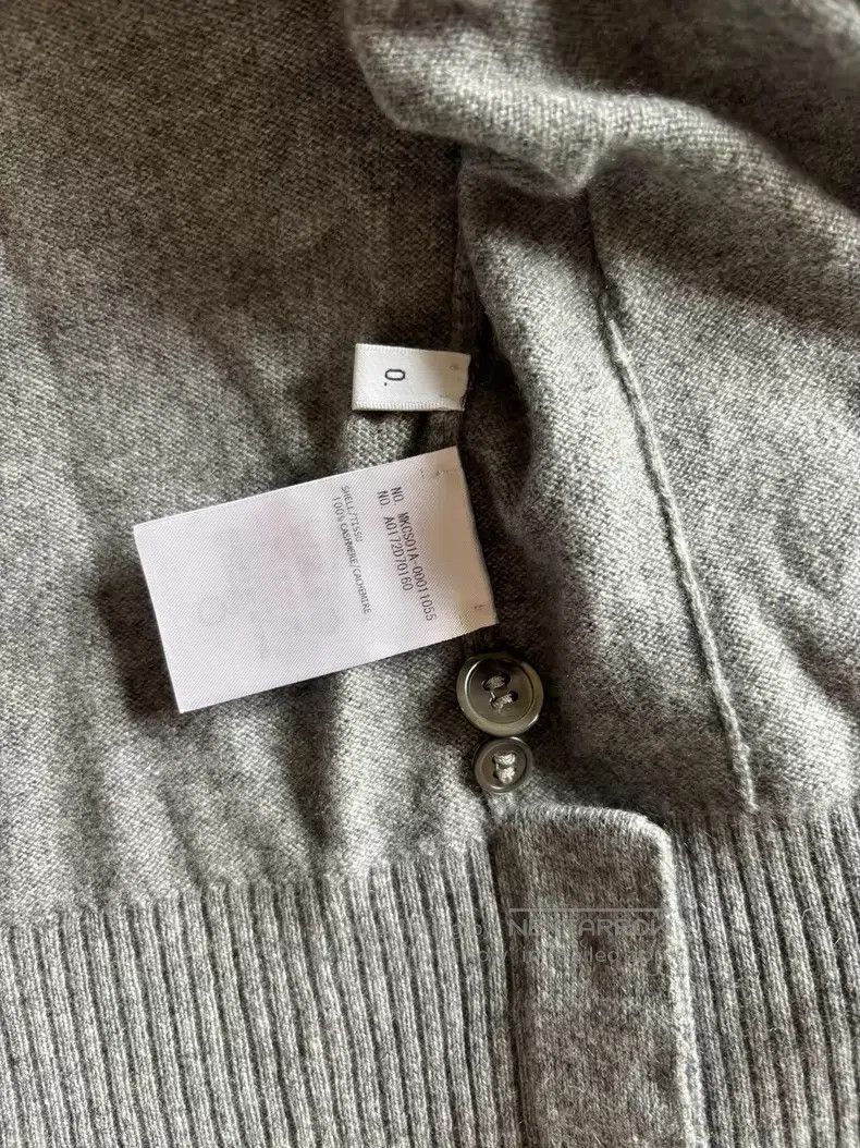 Thom Browne Thom Browne Grey Wool Cardigan Size US XS / EU 42 / 0 - 2 Thumbnail
