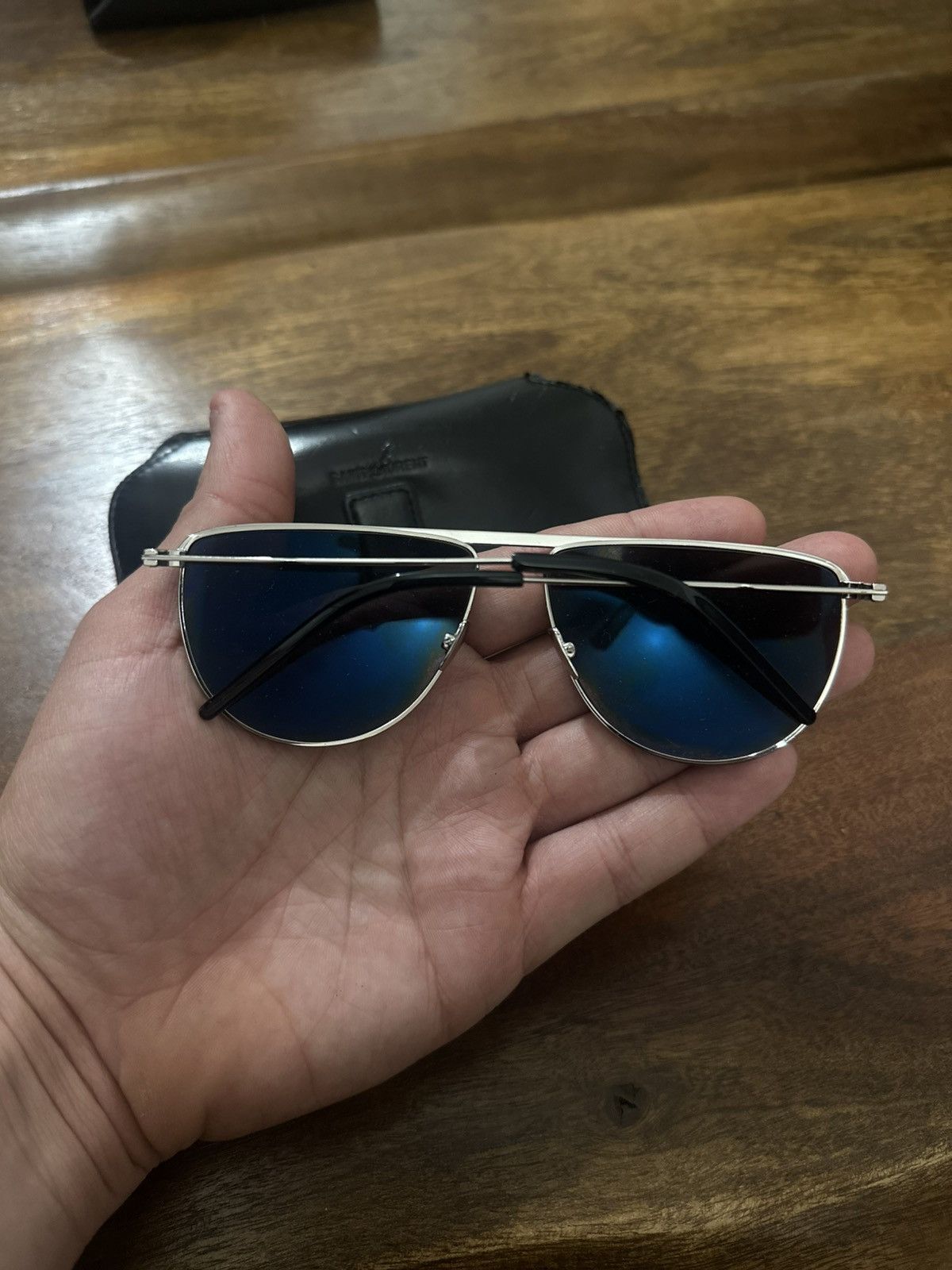 Saint Laurent Paris Saint Laurent Sl96 Sunglasses Size ONE SIZE - 5 Thumbnail