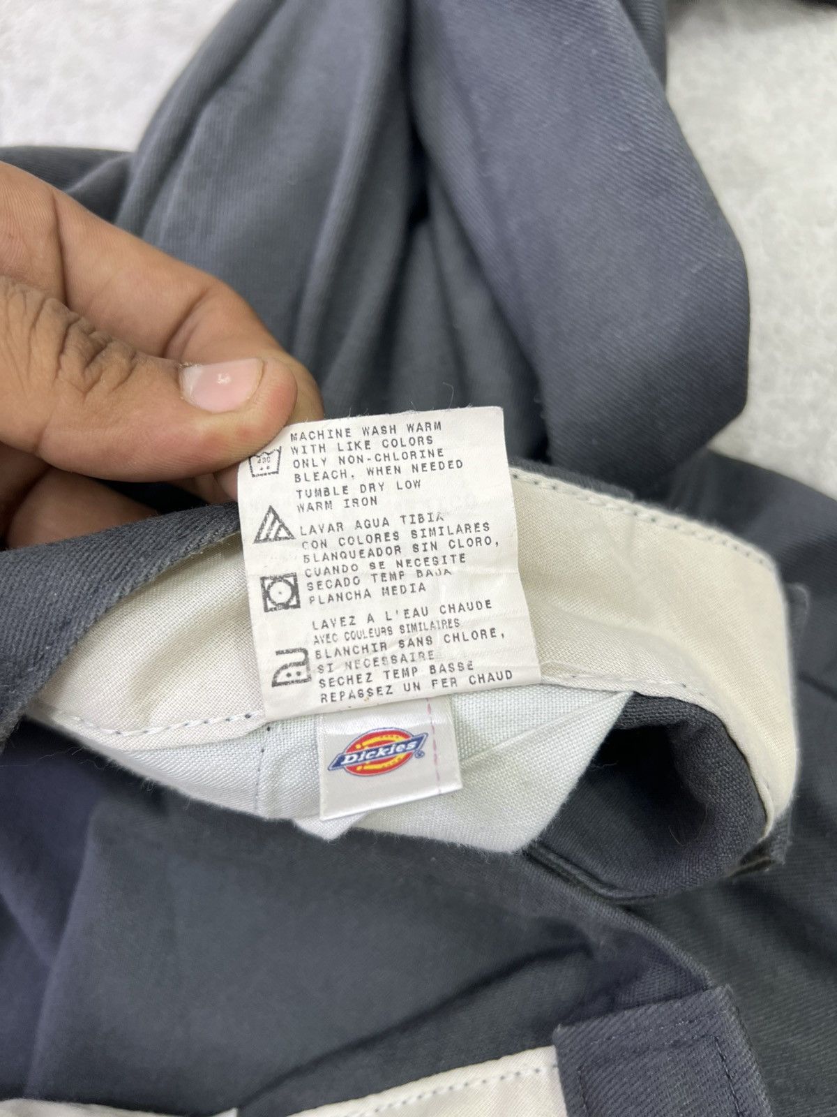 Dickies Dickies Double Knee Work Pants Charcoal Gray 32x32 Loose Size US 32 / EU 48 - 6 Thumbnail