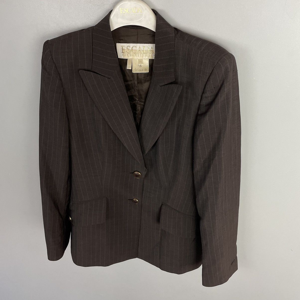 Escada Vintage suit Escada margaretha ley blazer and midi skirt 36 Size XS / US 0-2 / IT 36-38 - 6 Thumbnail