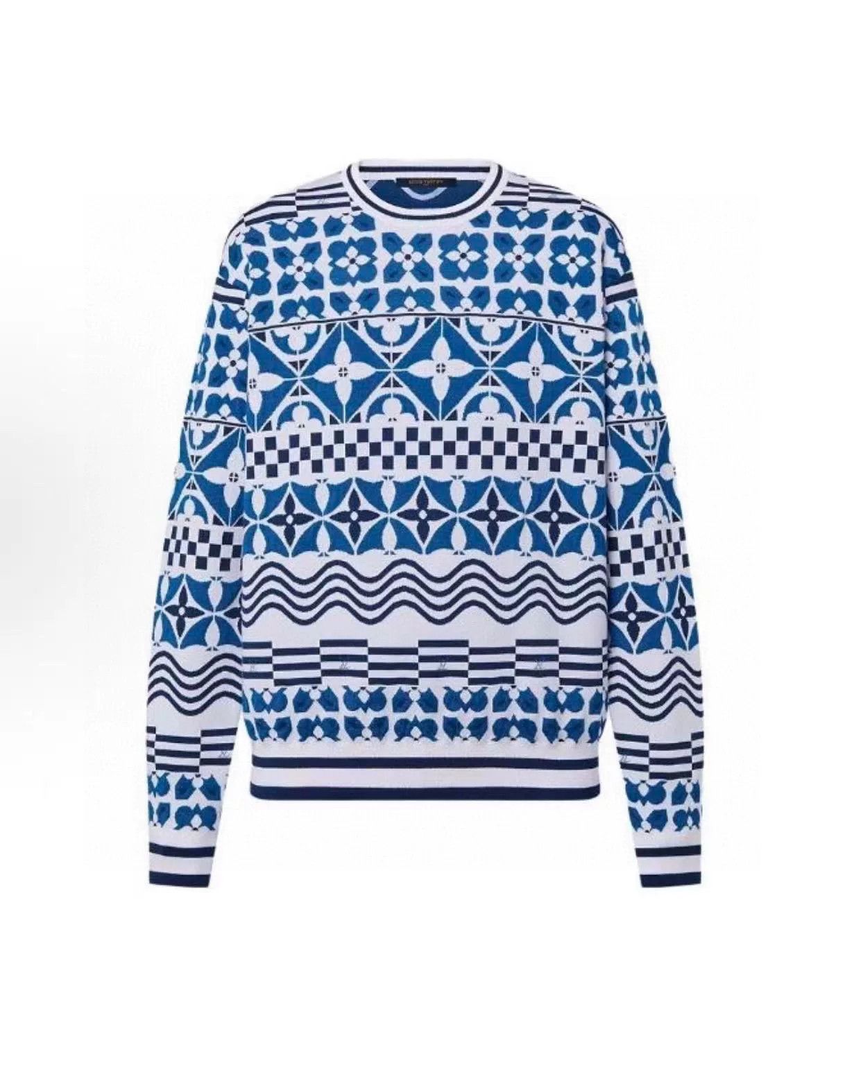 Louis Vuitton LV Knit Sweatshirt Size L Size L / US 10 / IT 46 - 1 Thumbnail