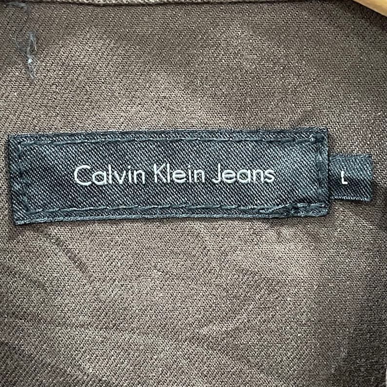 Calvin Klein × Calvin Klein 205W39NYC Calvin Klein Jeans Button Cropped Jacket Size L / US 10 / IT 46 - 5 Thumbnail