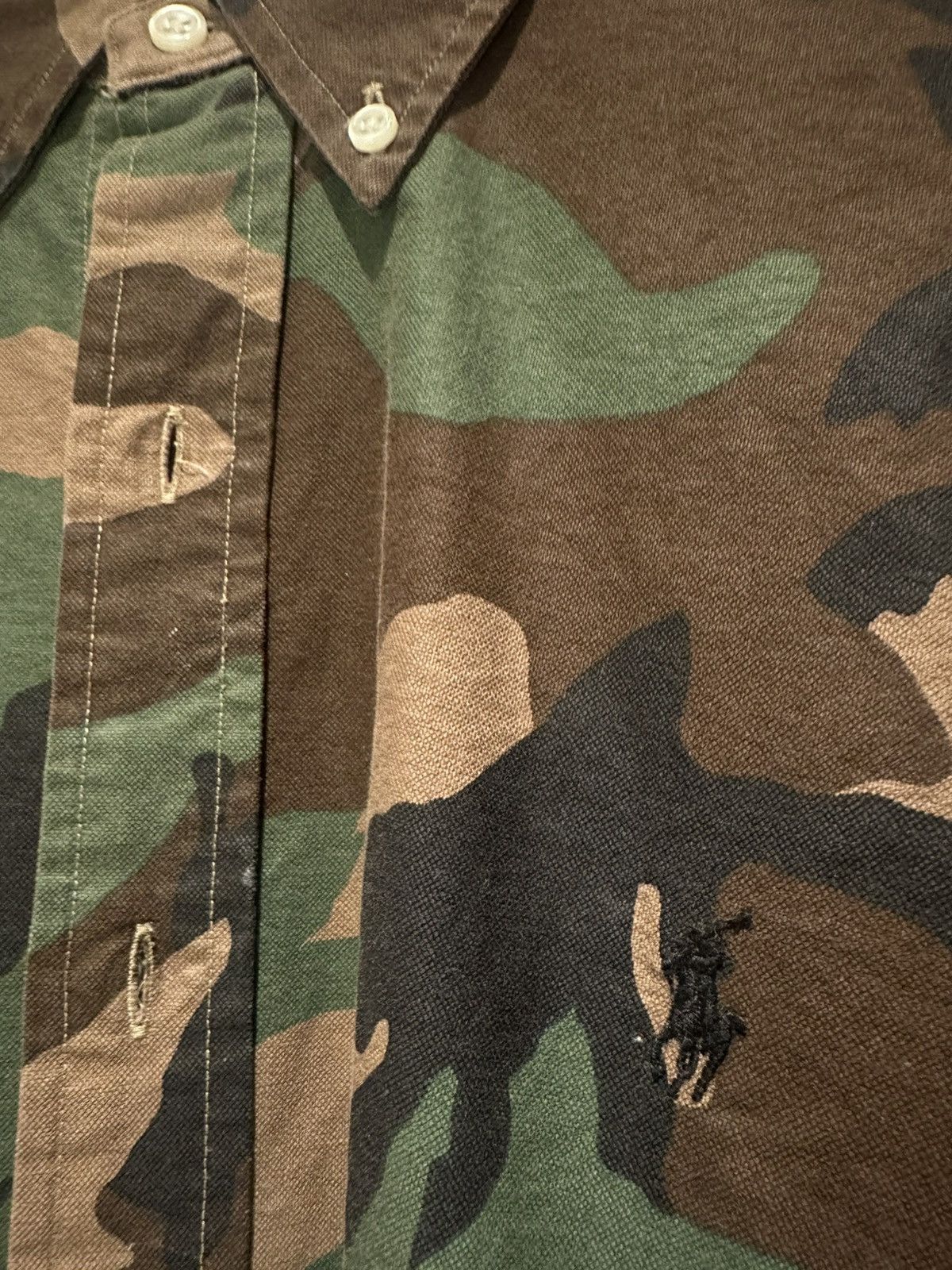Polo Ralph Lauren Polo Classic Fit Camo Button Down Size US L / EU 52-54 / 3 - 2 Thumbnail