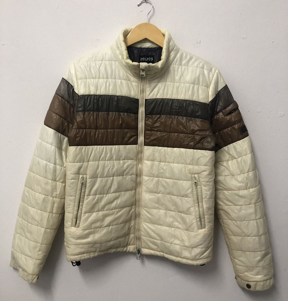 Japanese Brand × Vintage Vintage 291295 Homme Puffer Jacket Size US S / EU 44-46 / 1 - 1 Thumbnail