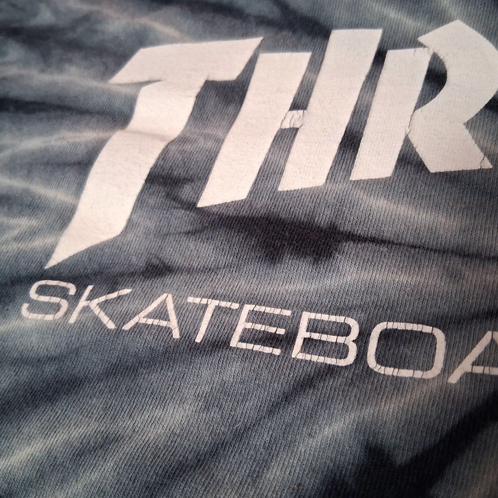 Thrasher Thrasher Shirt Men M Gray Tie Dye Short Sleeve Crew Neck Logo Graphic Skateboarding Magazine Thrasher Size US M / EU 48-50 / 2 - 6 Thumbnail