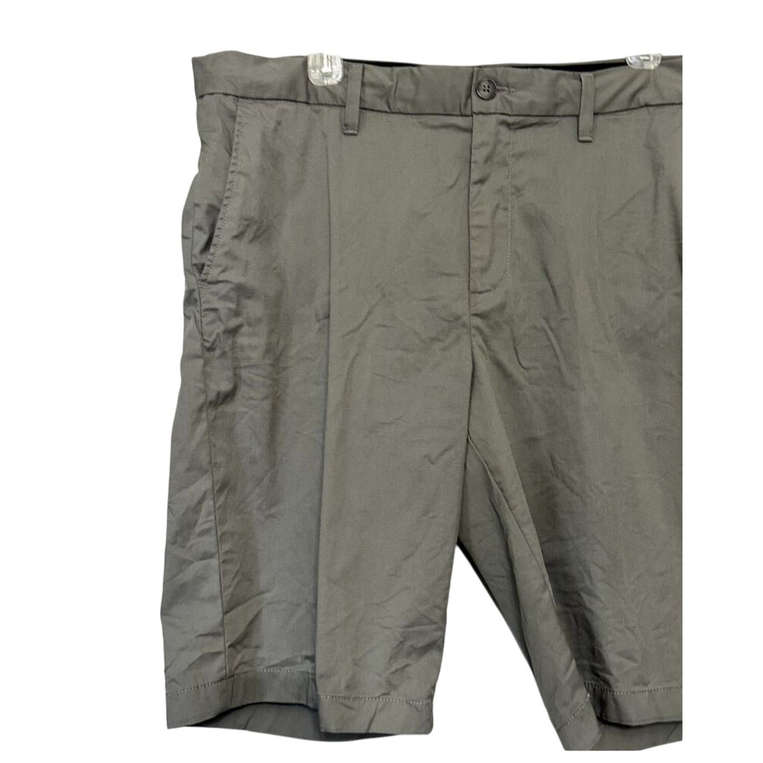 14th & Union 14th & Union Chino Shorts Zip/Drawstring Slim Fit Gray 38 Size US 38 / EU 54 - 2 Thumbnail