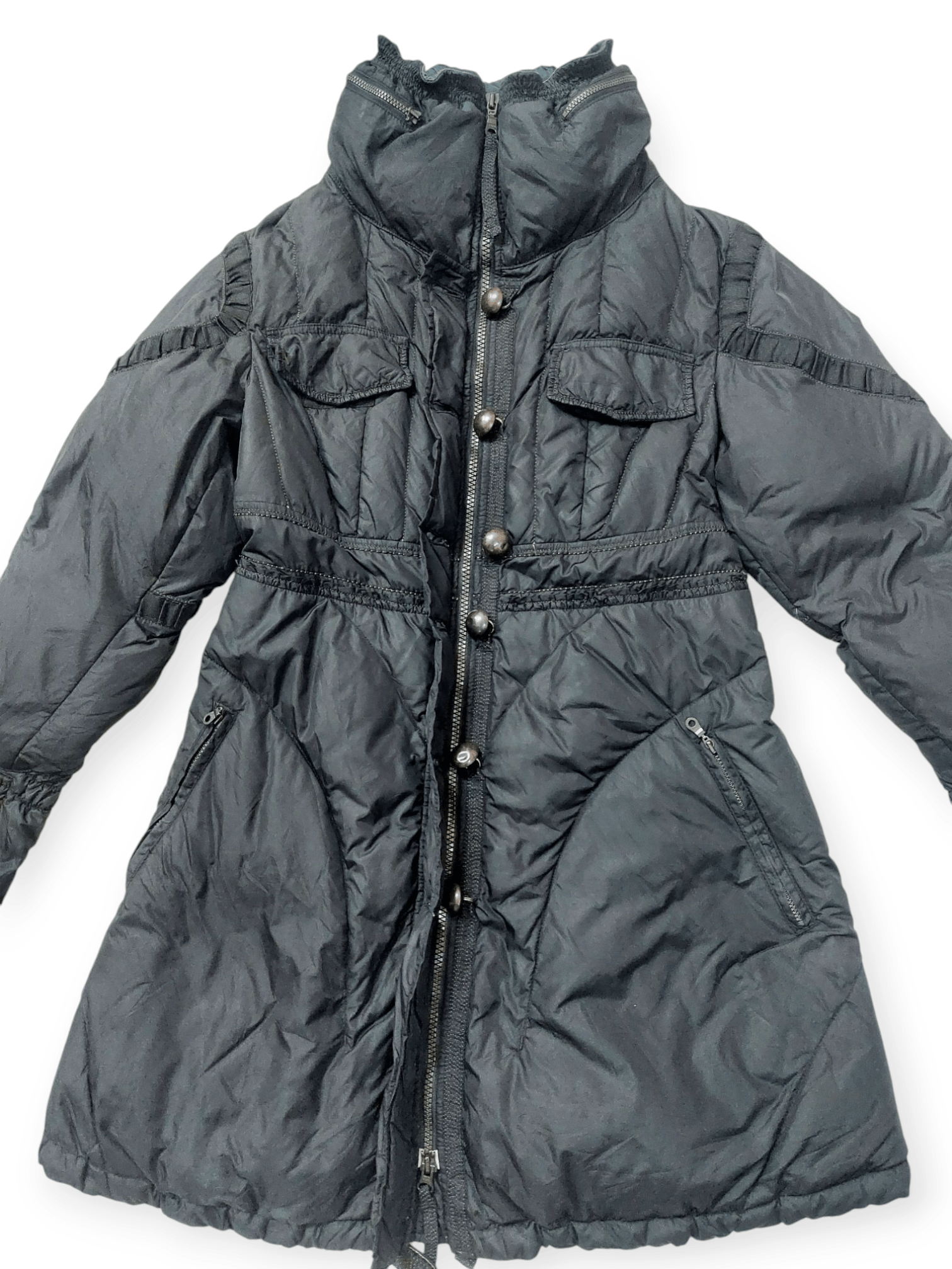 Marithe + Francois Girbaud Marithe Francois Girbaud Luxury Puffer Down Parka Size M / US 6-8 / IT 42-44 - 14 Thumbnail
