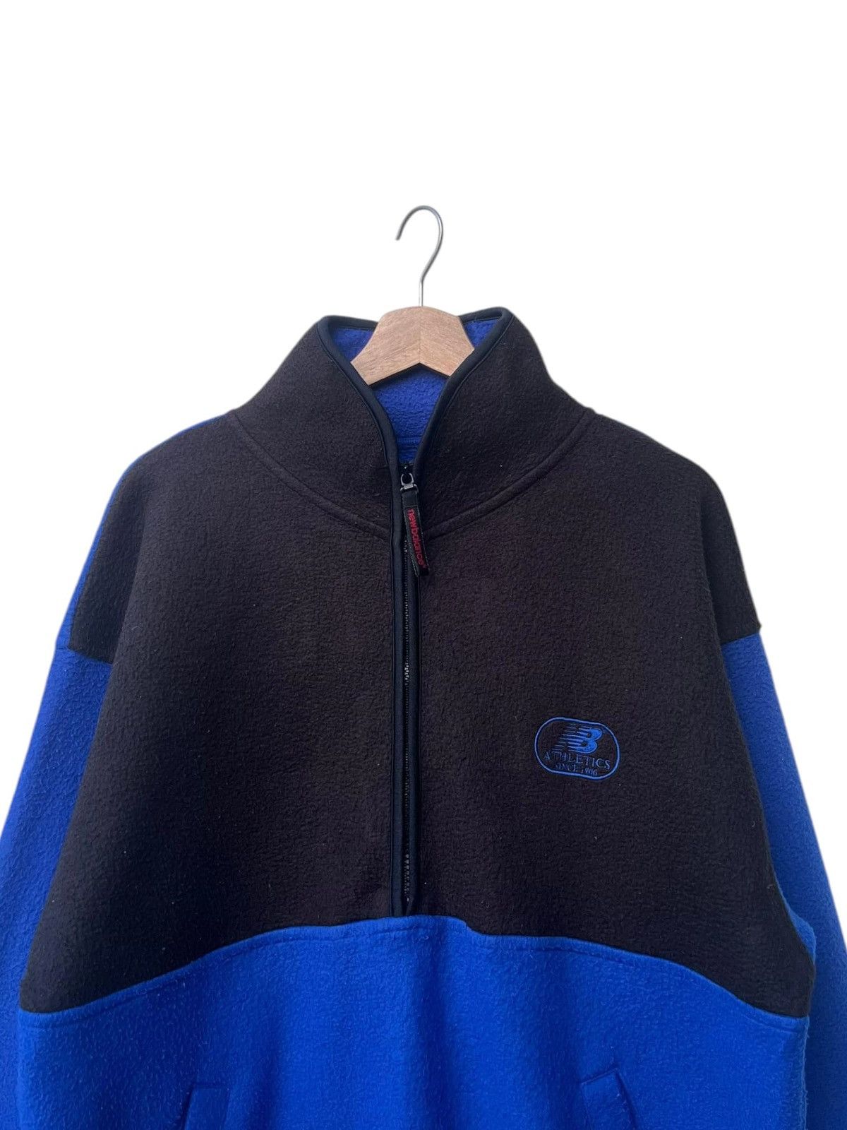 New Balance New Balance Athletic Color Block Fleece Jacket Size US L / EU 52-54 / 3 - 4 Thumbnail