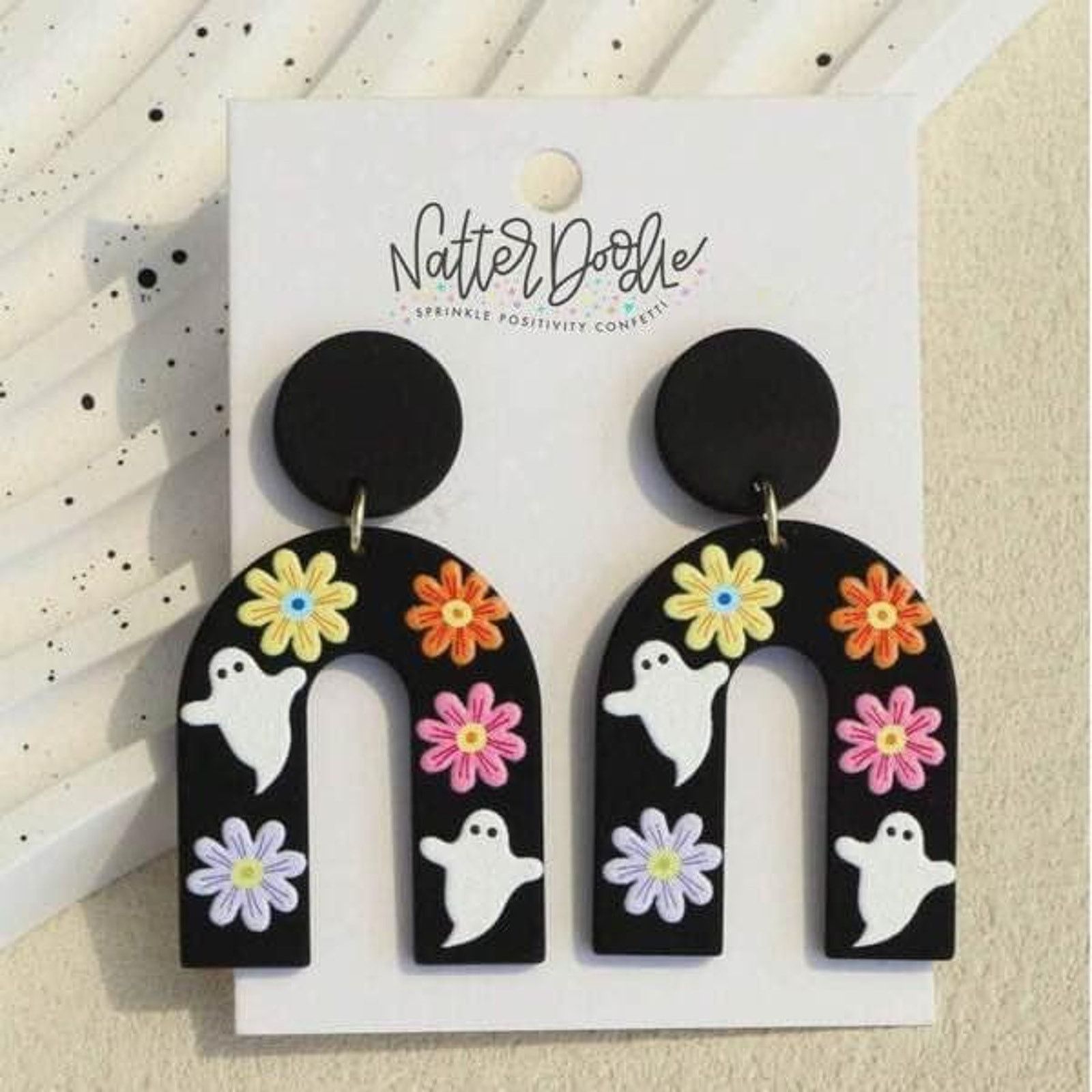 & Other Stories GROOVY GHOULS HALLOWEEN EARRINGS Size ONE SIZE - 6 Thumbnail