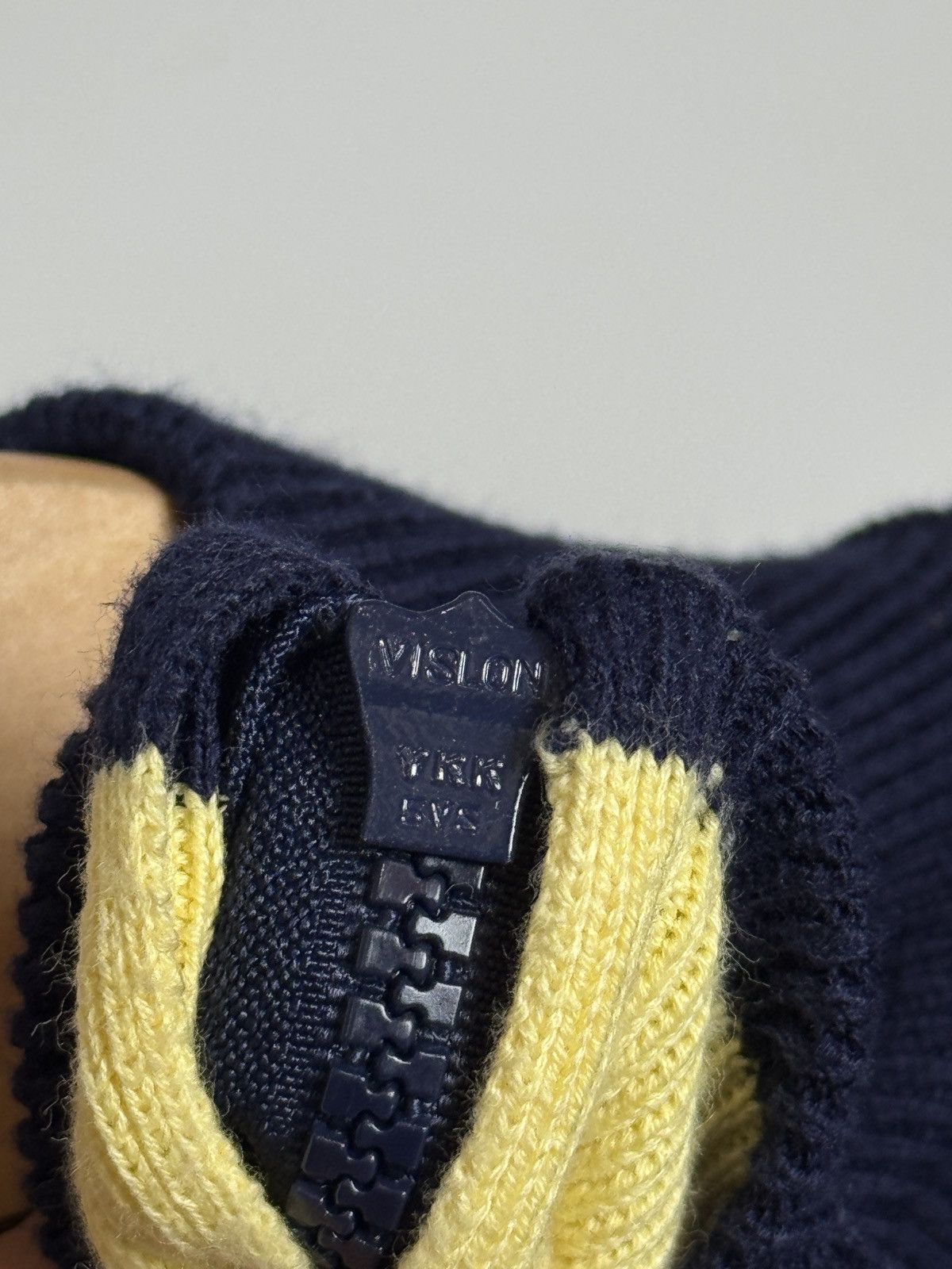 Tommy Hilfiger Tommy Hilfiger men's navy blue quarter-zip pullover sweater. Size US L / EU 52-54 / 3 - 9 Thumbnail