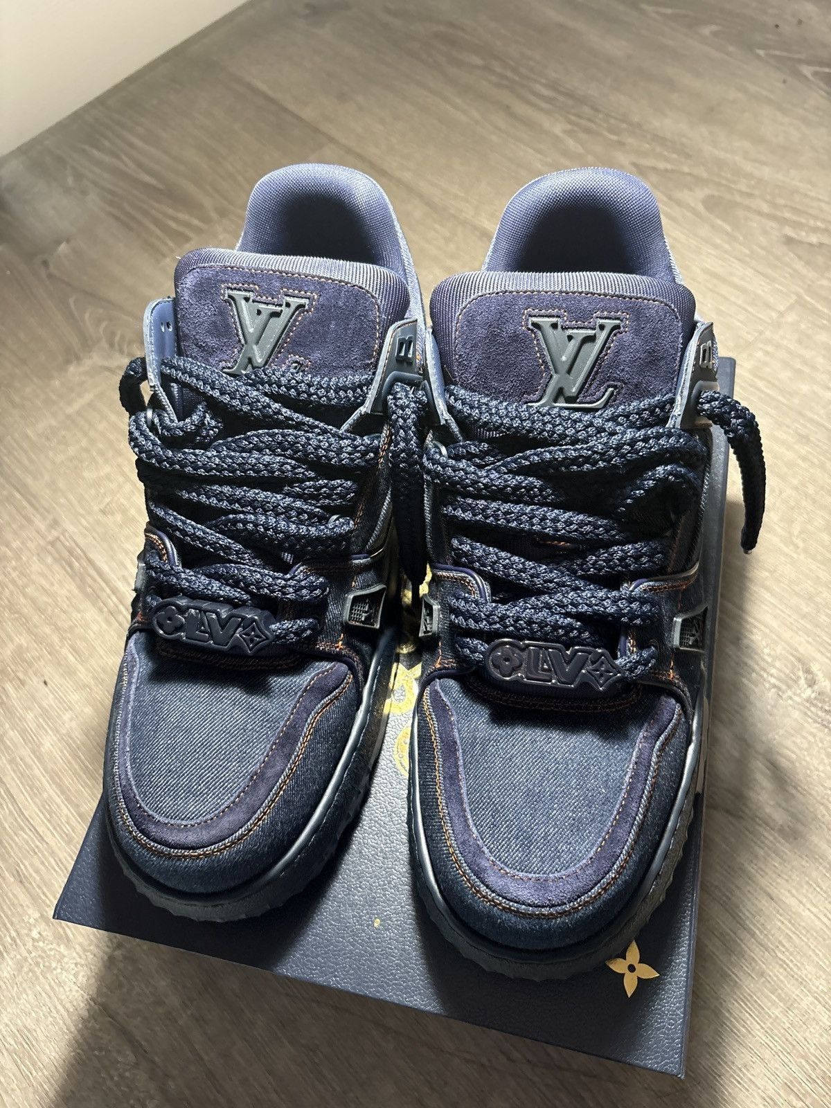 Louis Vuitton Denim Skate Trainer Size US 11 / EU 44 - 2 Thumbnail