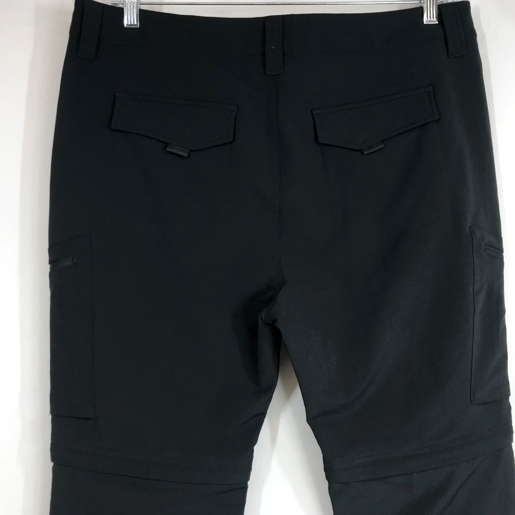 Kyodan KYODAN Mens 36 Black Polyester Blend Cargo Pants Hiking Camping Convertible Size US 36 / EU 52 - 5 Thumbnail