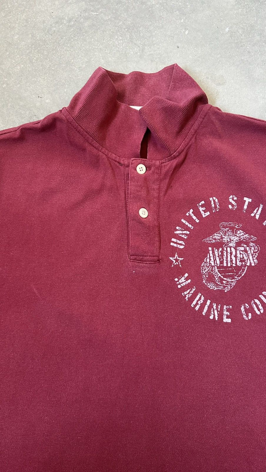 Avirex VINTAGE AVIREX USMC POLO Size US M / EU 48-50 / 2 - 4 Thumbnail