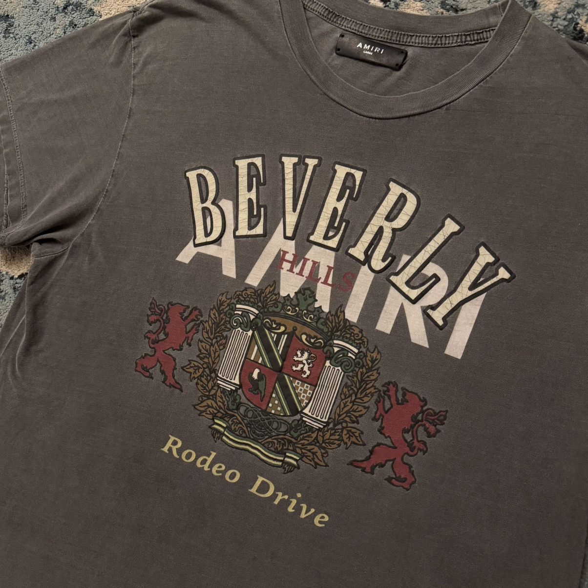 Amiri Amiri Beverly Hills Rodeo Drive T-Shirt Size L Worn Lightly Size US L / EU 52-54 / 3 - 3 Thumbnail