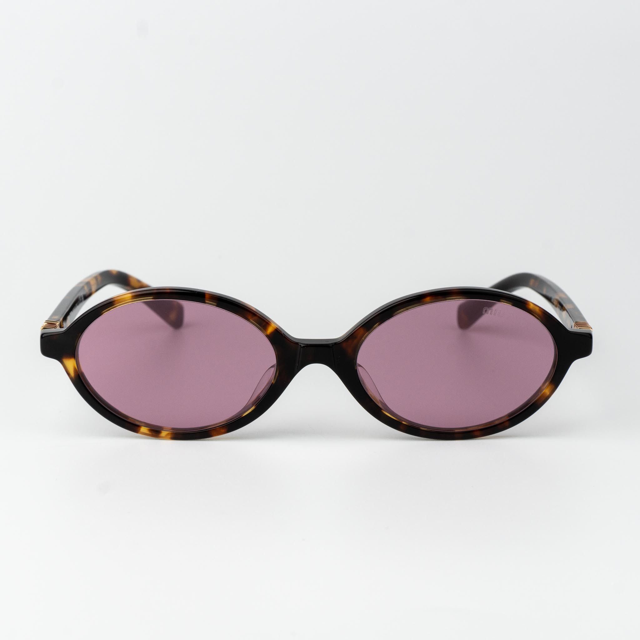 Miu Miu Miu Miu REGARD Women Sunglasses MU04ZSF VAU50D AUTHENTIC Size ONE SIZE - 2 Thumbnail