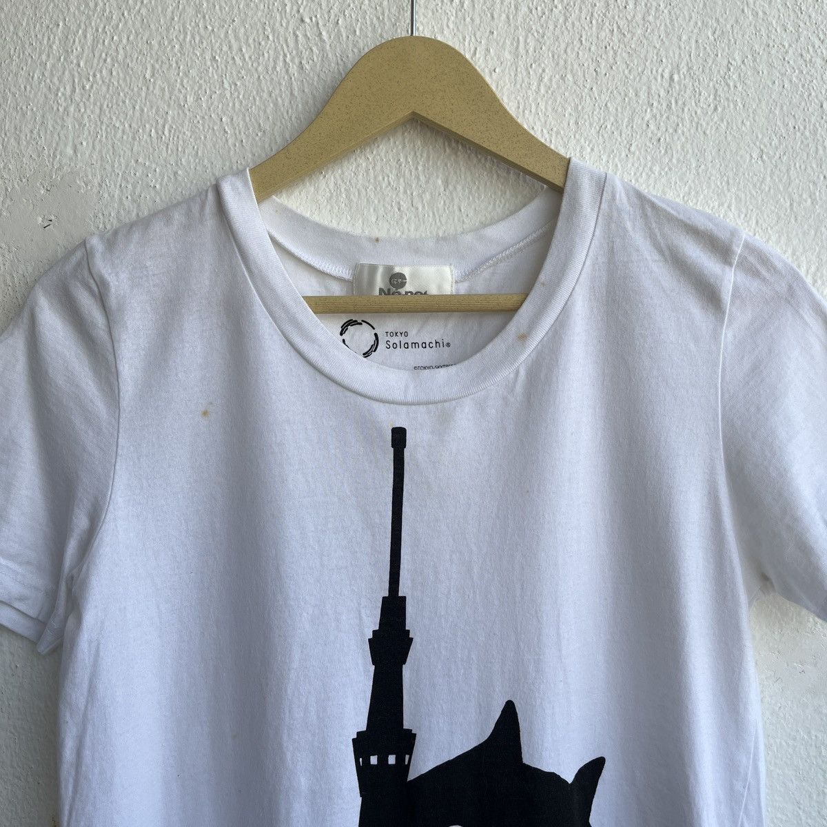 Ne-Net Ne-net Tokyo Solomachi Skytree White TShirt Size US S / EU 44-46 / 1 - 17 Thumbnail
