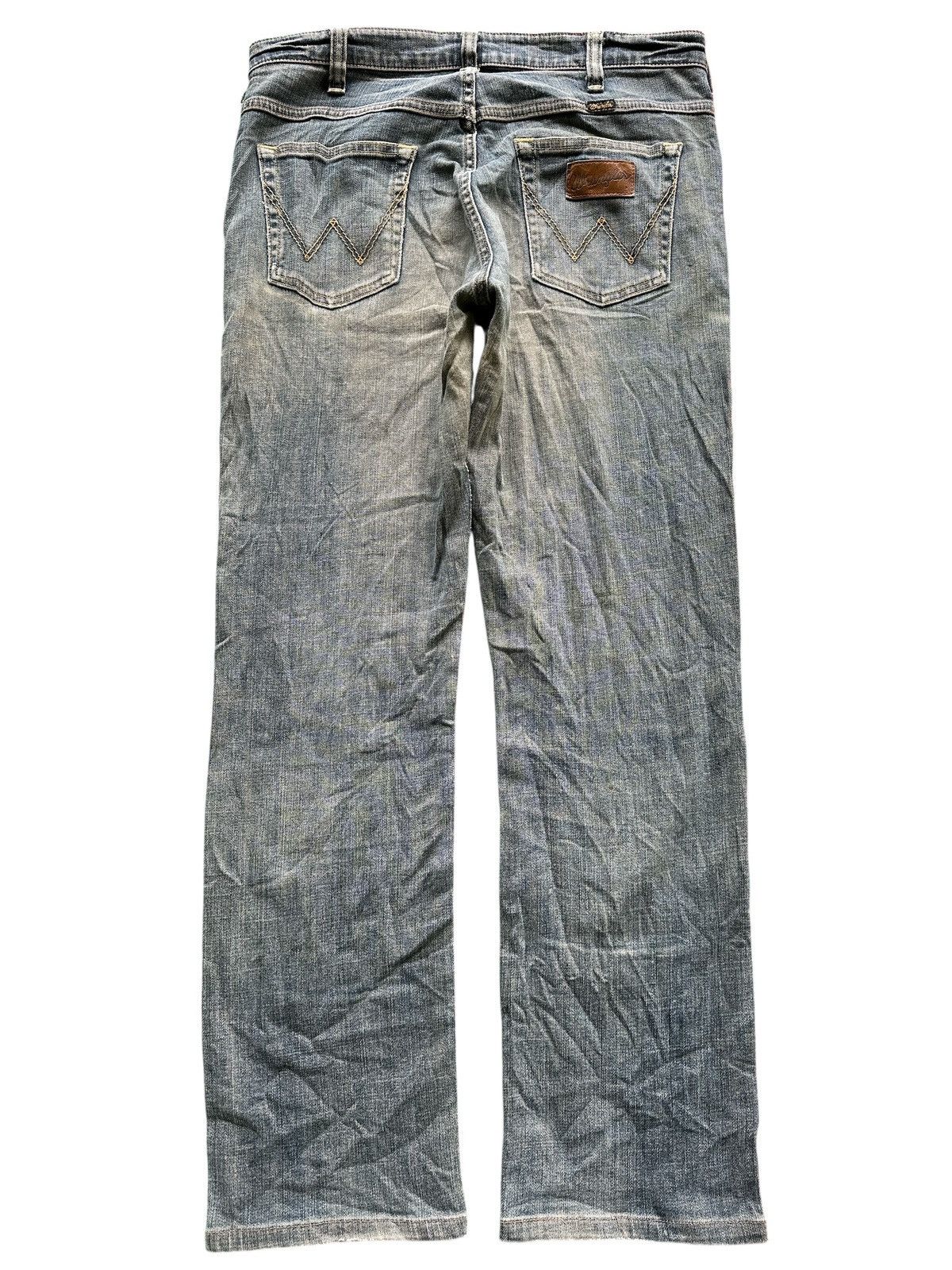 Japanese Brand Vintage Distress Wrangler 32x39 Size US 32 / EU 48 - 2 Thumbnail