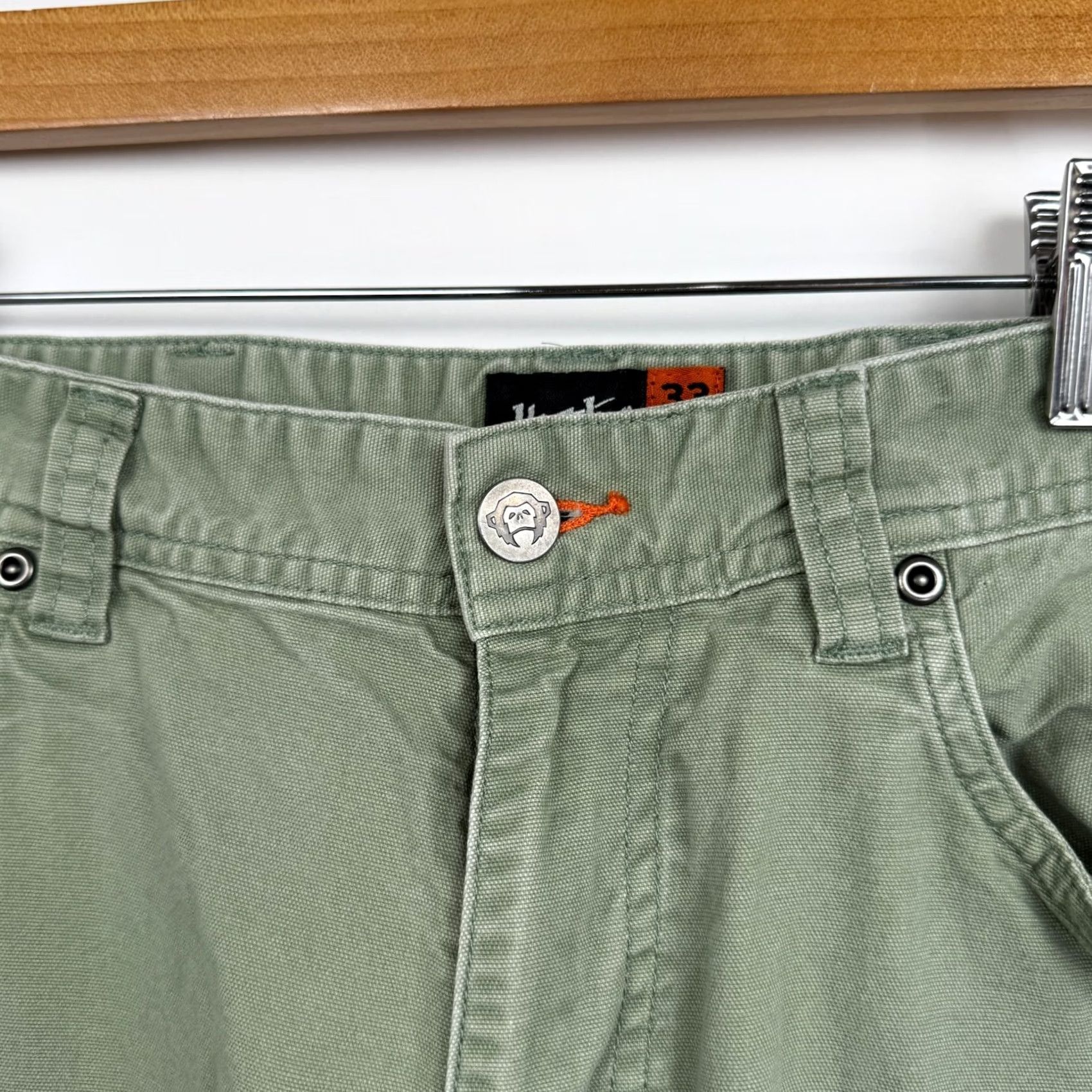 Howler Brothers Howler Brothers Pants Mens 32x30 Chino Green 5-Pocket Regular Straight Comfort Easy Care Workwear Size US 33 - 6 Thumbnail
