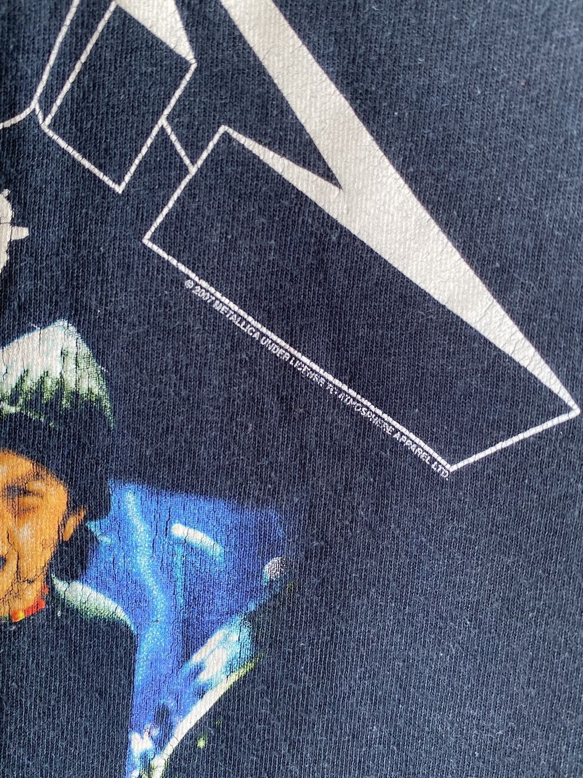 Band Tees × Metallica Vintage Metallica Sick of the studio tour 2007 t-shirt Size US XL / EU 56 / 4 - 3 Thumbnail