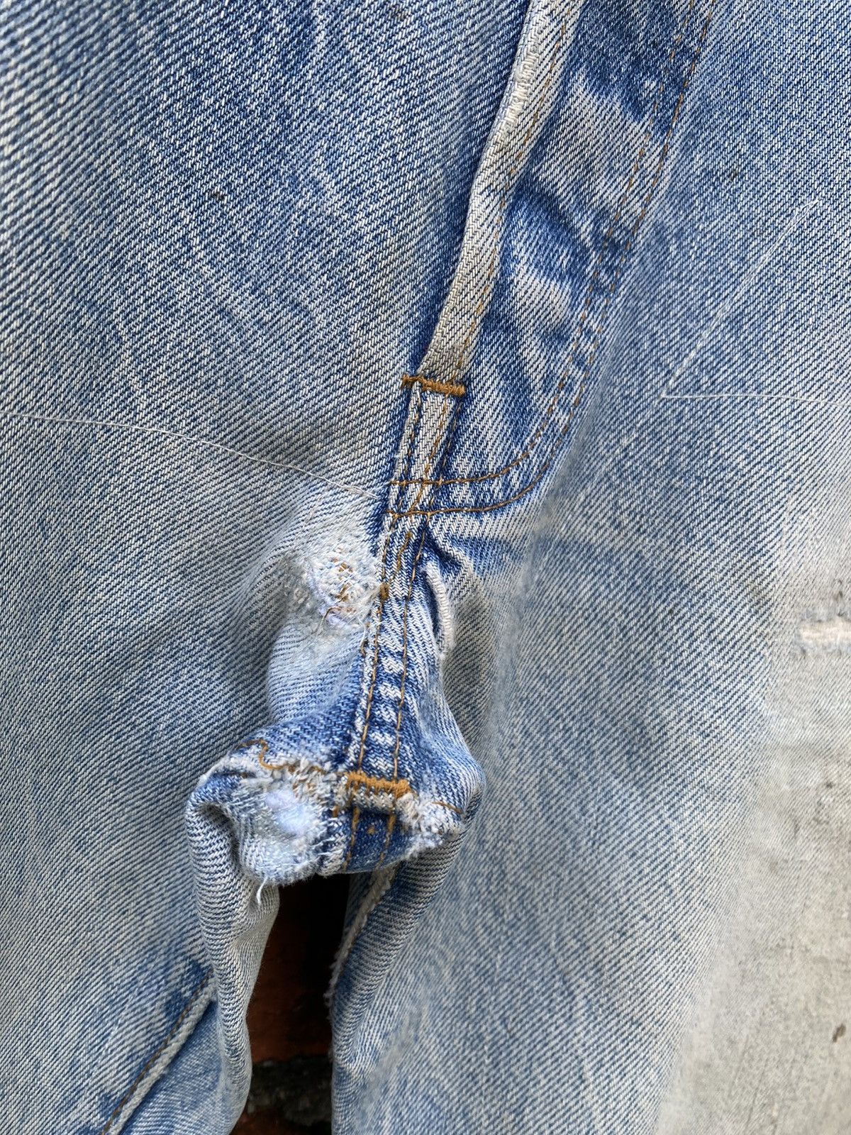 Levi's Vintage Clothing W32x30 Vintage levi's 501 redline selvedge distressed Size US 32 / EU 48 - 7 Thumbnail