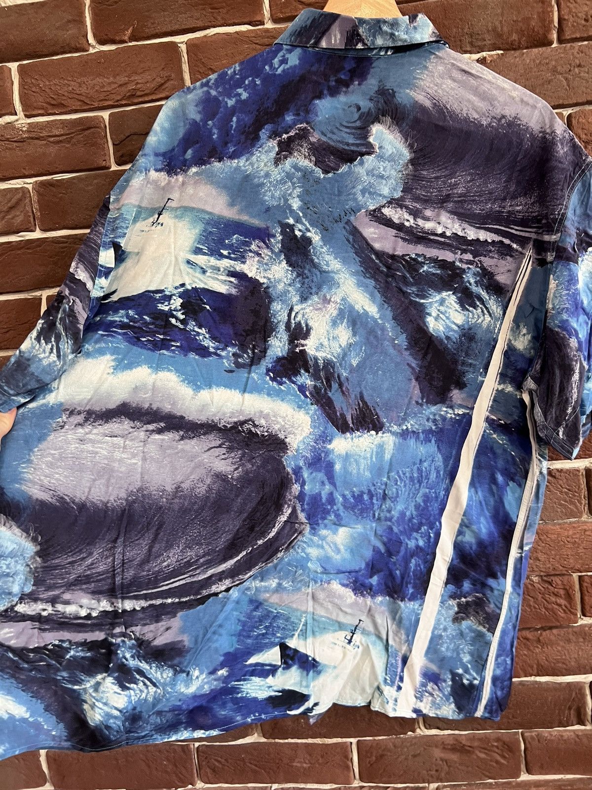 Vintage Rare Vintage 90s Australian L’alpina Button Shirt Gabber Size US L / EU 52-54 / 3 - 8 Thumbnail
