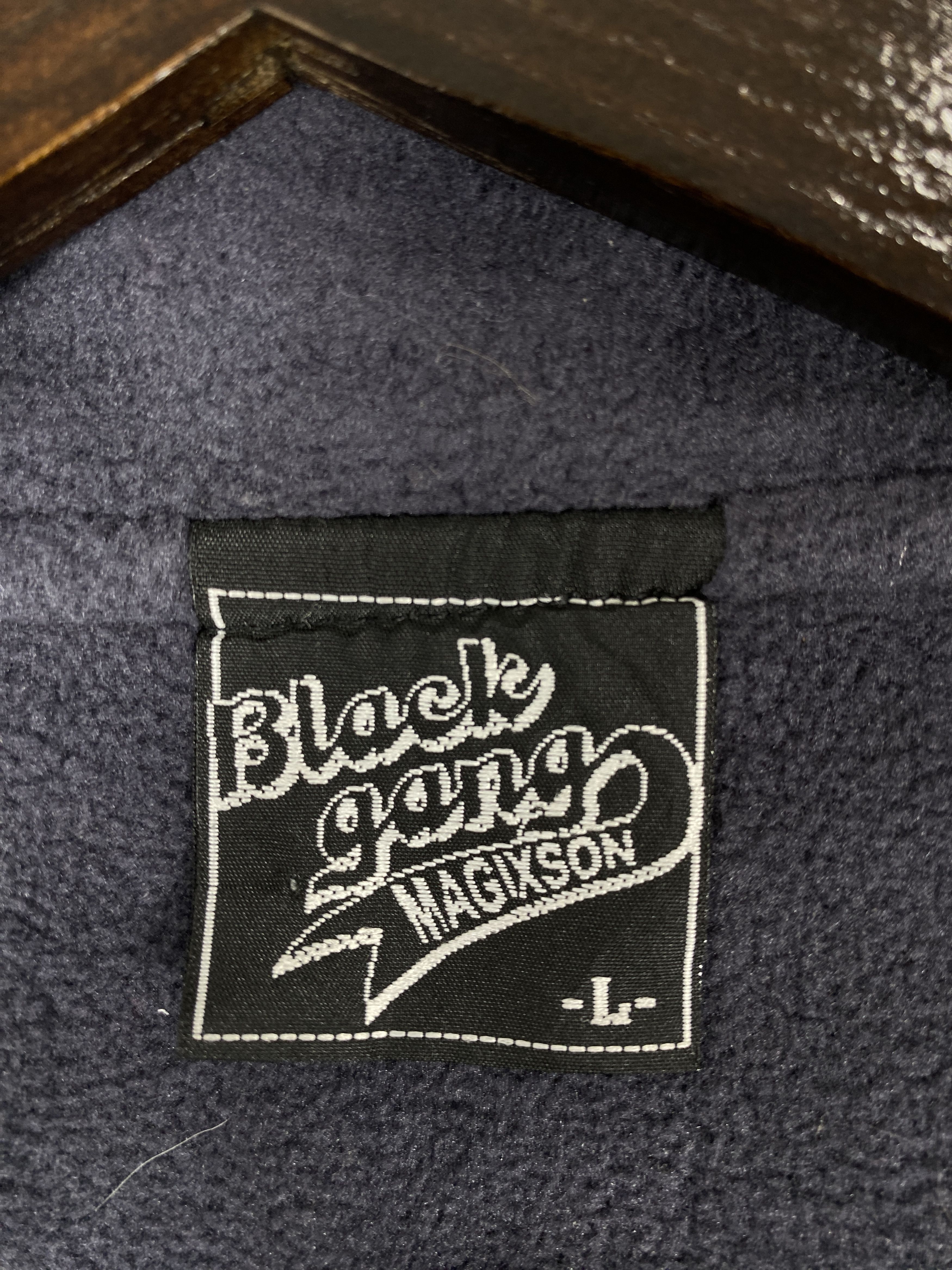 Japanese Brand Vintage Black Gang Fleece Lining Vest Size US S / EU 44-46 / 1 - 10 Thumbnail