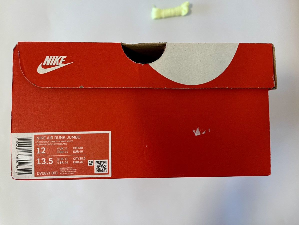 Nike NIKE AIR DUNK JUMBO PHOTON DUST GUM LIGHT BROWN Size US 12 / EU 45 - 8 Thumbnail