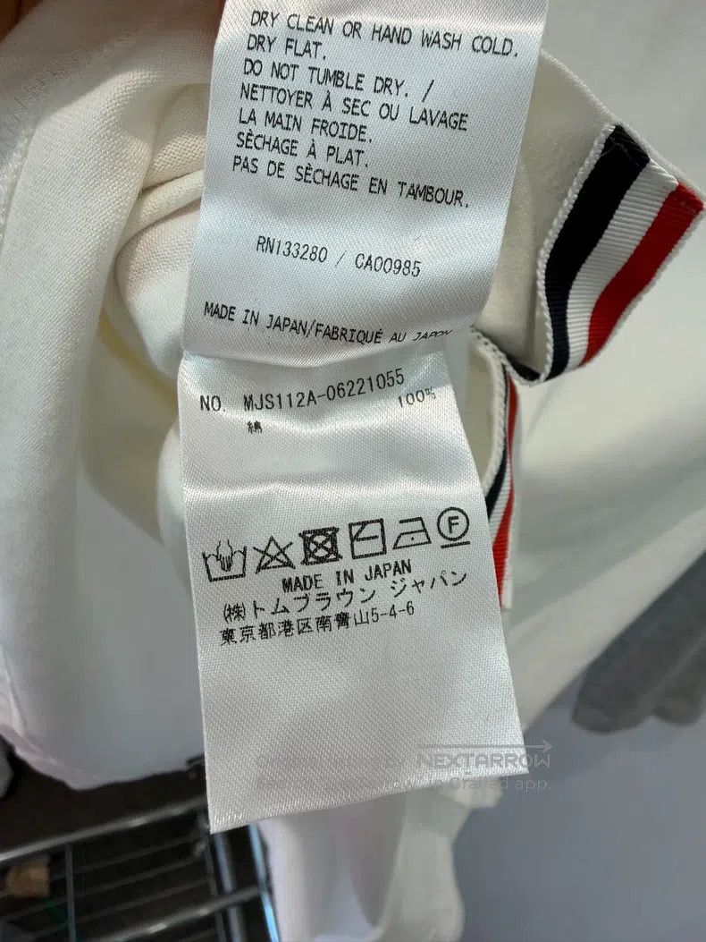 Thom Browne Thom Browne Four stripes color long sleeves Size US S / EU 44-46 / 1 - 7 Thumbnail
