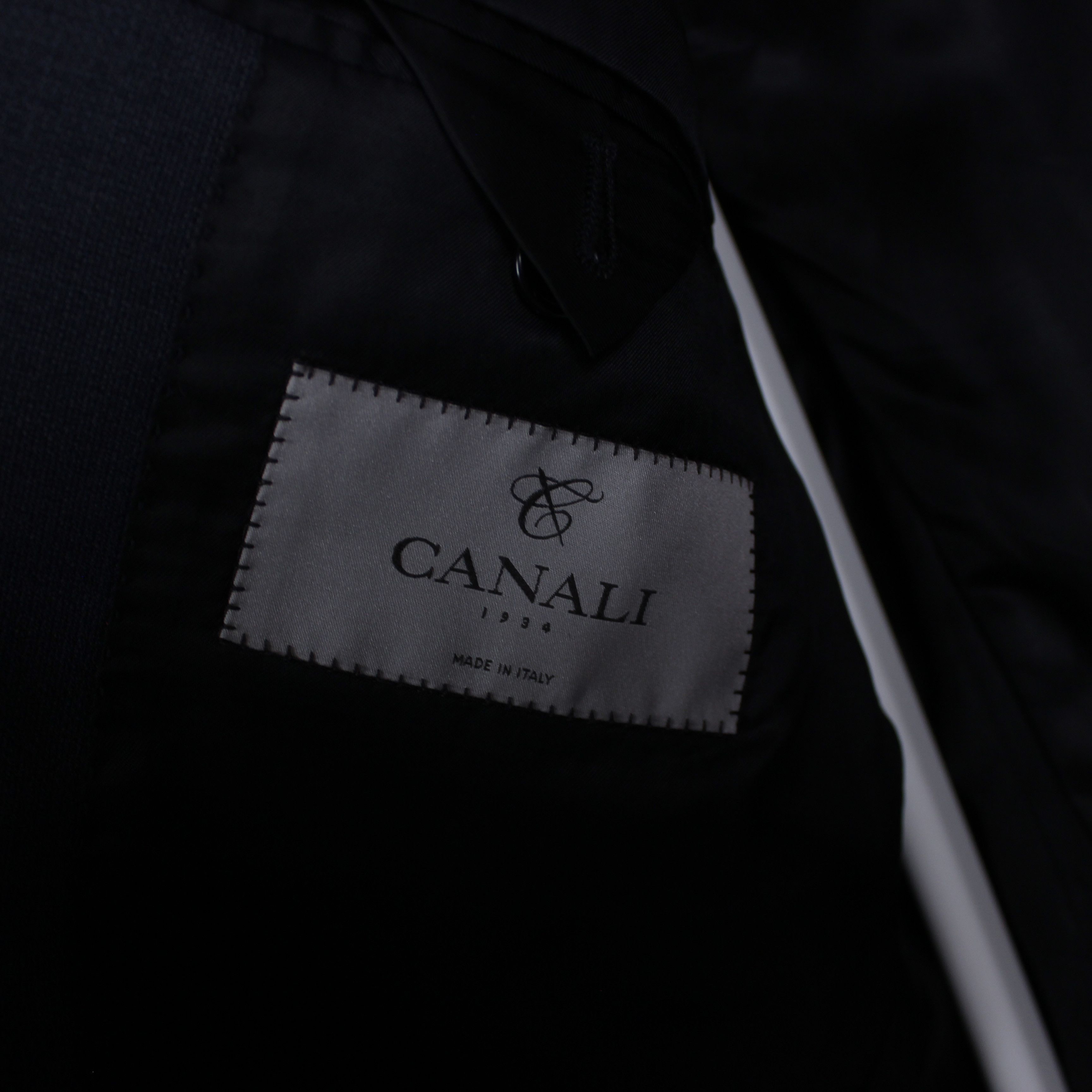 Canali Canali blazer jacket wool 50R L gray travel Size 50R - 8 Thumbnail