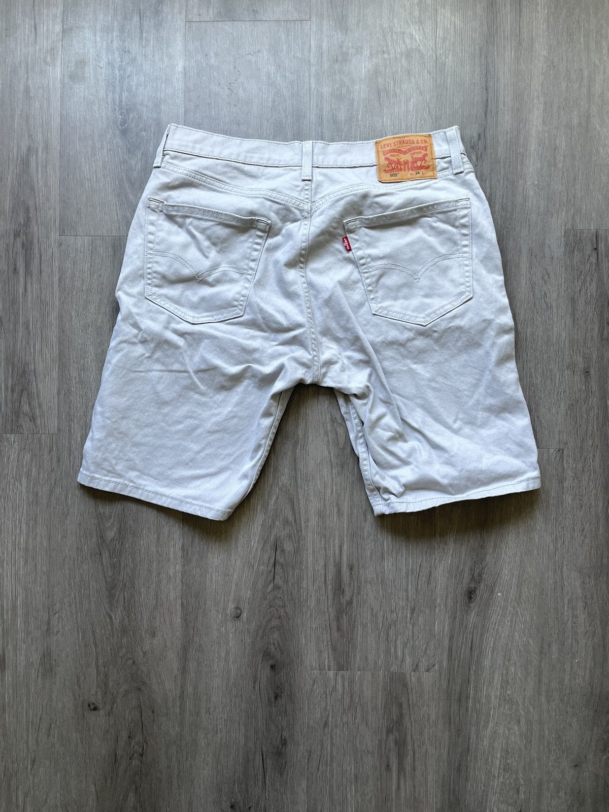 Levi's Y2K Levi’s 505 “Regular Fit” Lightweight Denim Shorts(Sz.34) Size US 34 / EU 50 - 1 Thumbnail