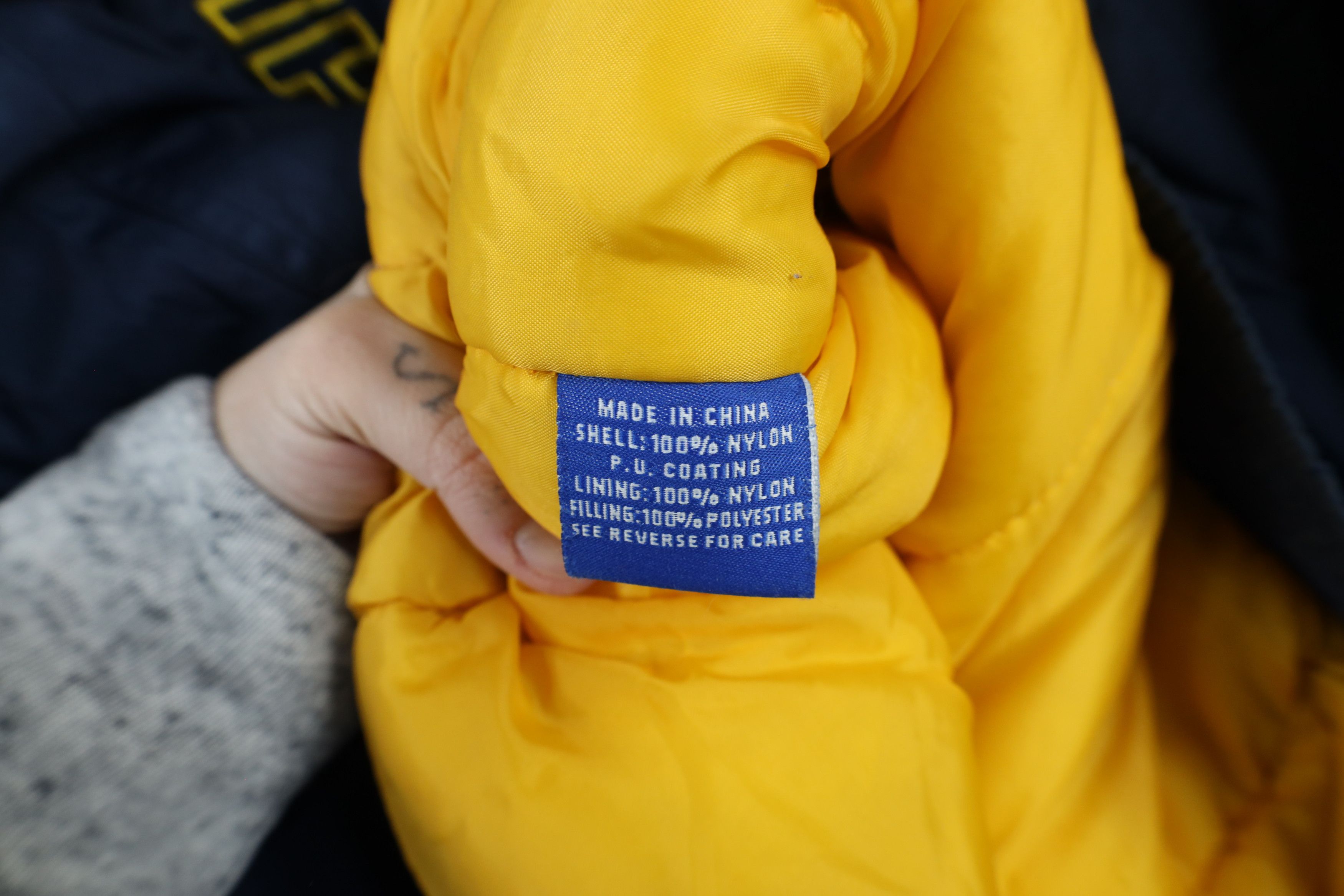 Starter Vintage 90s Starter University of Michigan Puffer Jacket Size US XL / EU 56 / 4 - 11 Thumbnail