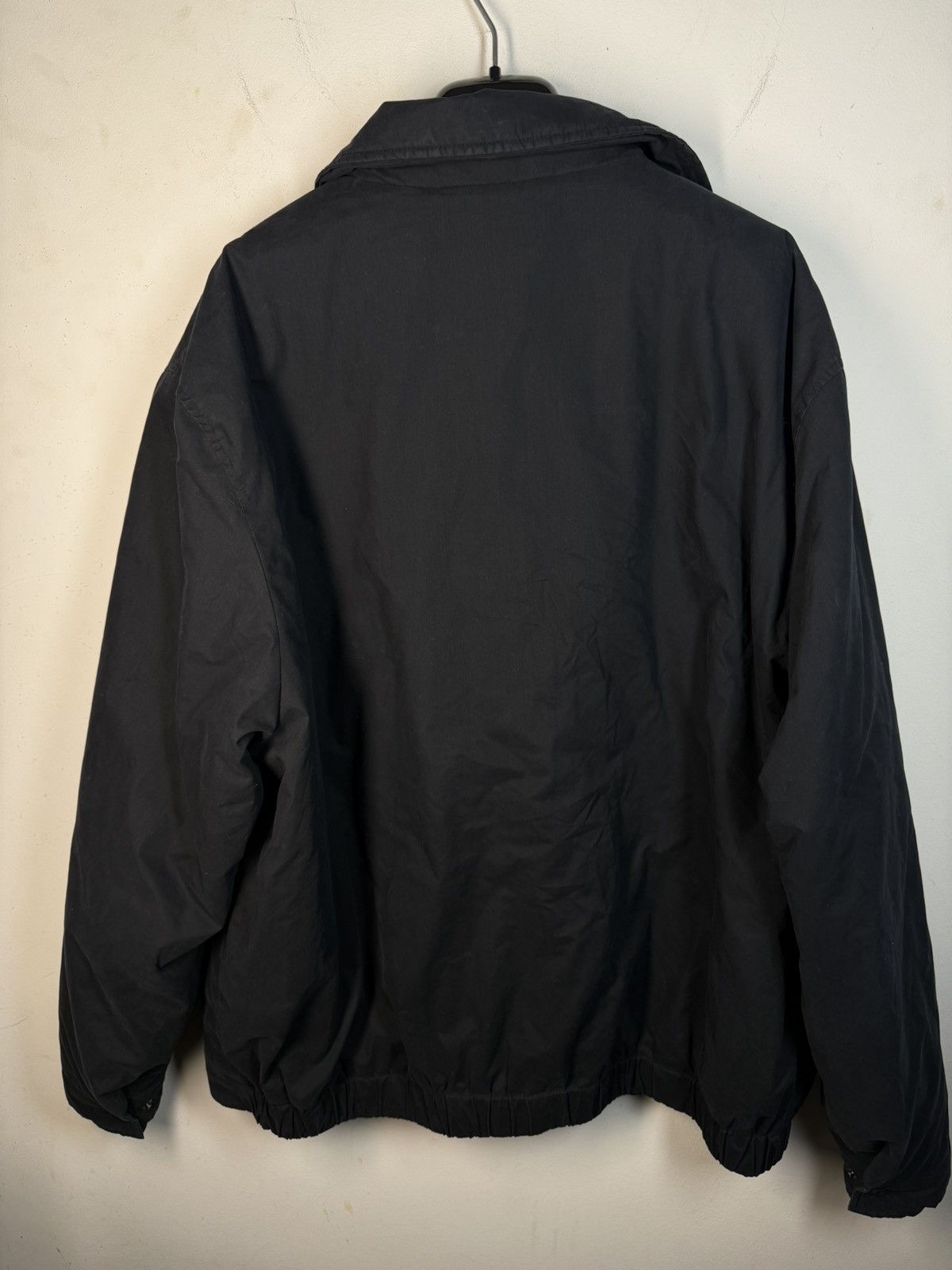 Yves Saint Laurent Black Warm YSL Jacket Bomber Zip Up Collar Vintage Logo y2k Size US XXL / EU 58 / 5 - 8 Thumbnail