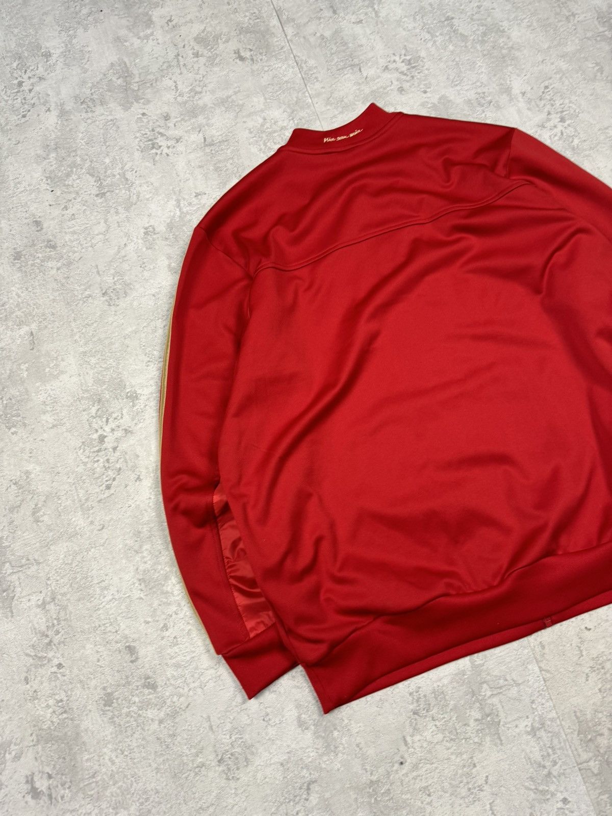 Adidas Adidas Bayern Munich 4 Star Track Jacket Red Gold Mens 2XL Size US XXL / EU 58 / 5 - 8 Thumbnail