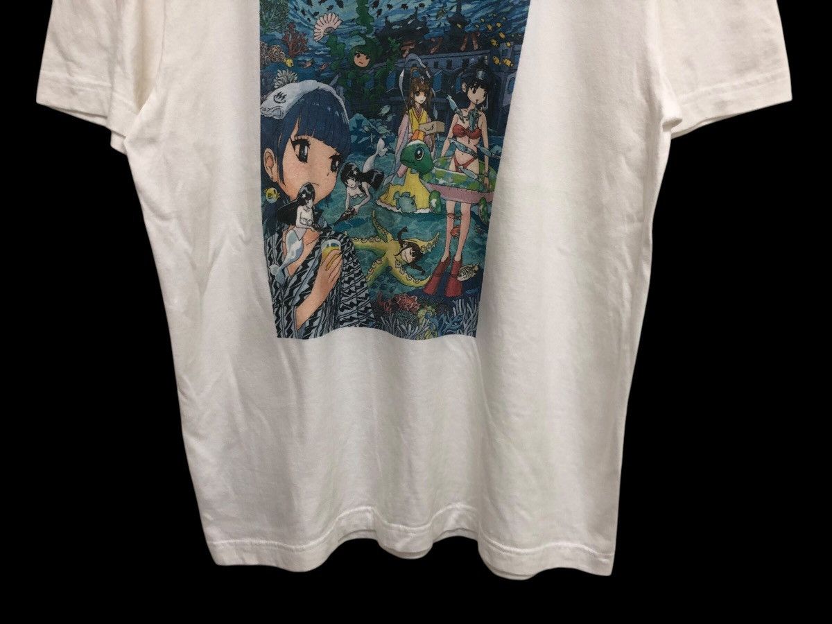Anime × Band Tees × Japanese Brand JPOP 🔥 DENPAGUMI INC BON DE FESTA ANIME GRAPHICAL PROMO TEE Size US L / EU 52-54 / 3 - 4 Thumbnail